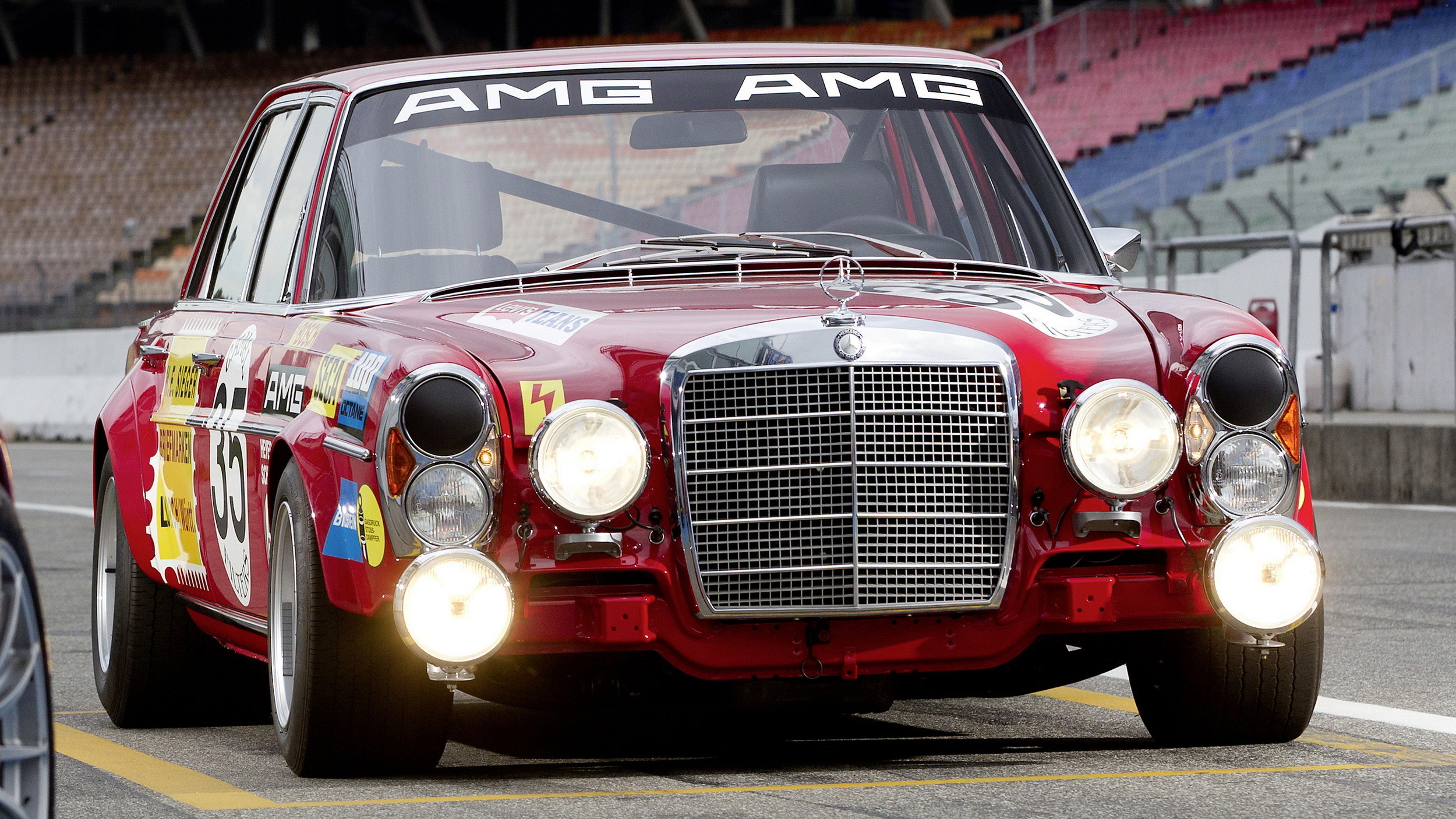 1971 Mercedes AMG 300 SEL 6.3 “Rote Sau” (8) copy