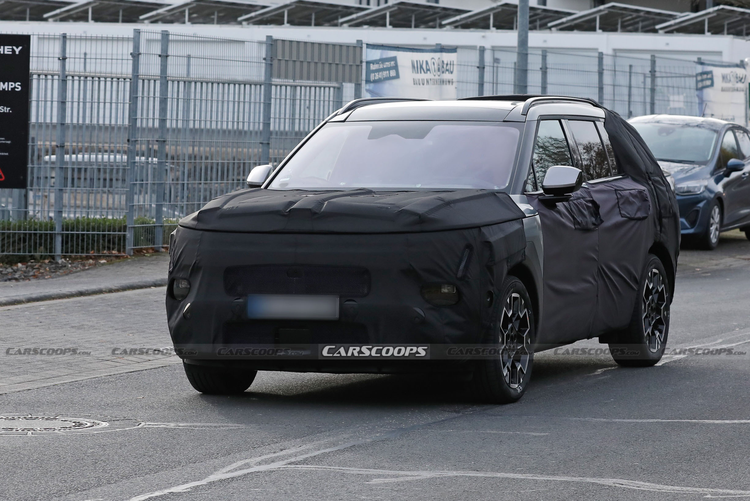 Hyundai Tucson spy shots 00009