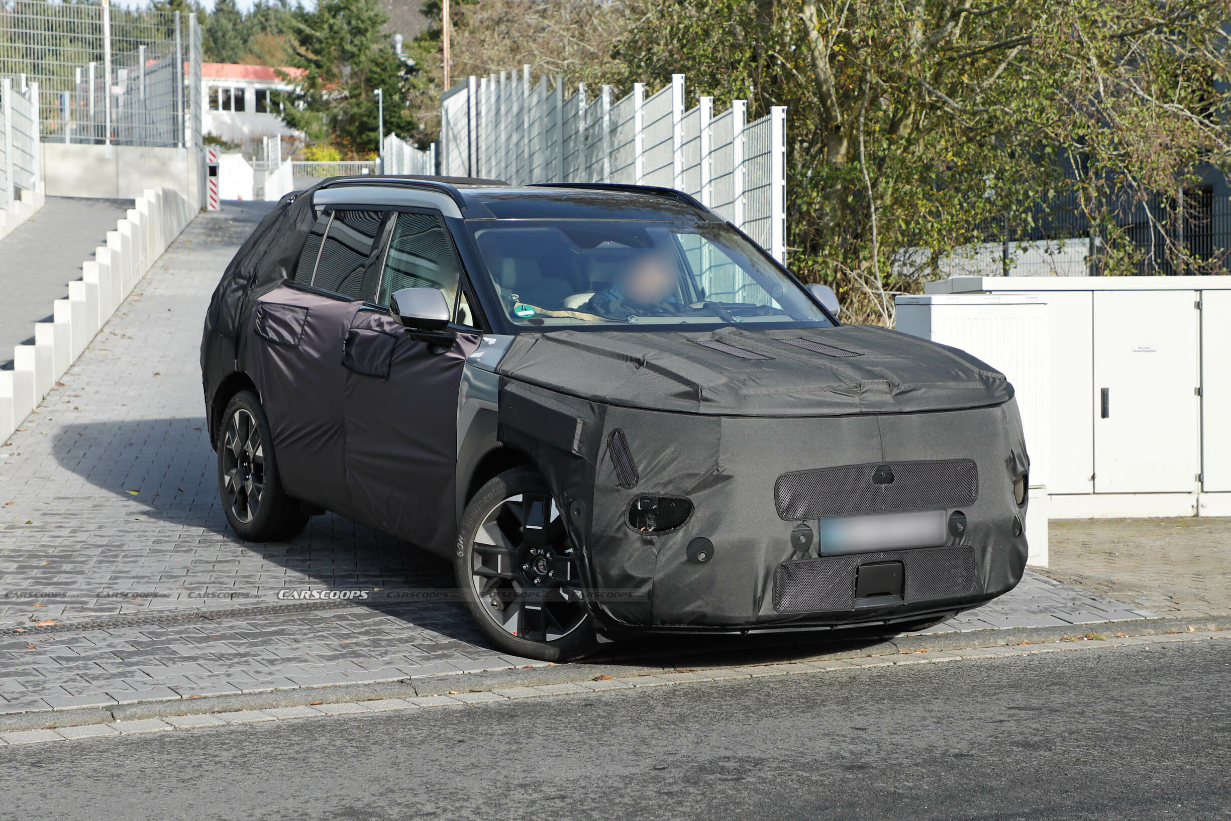Hyundai Tucson spy shots 00021