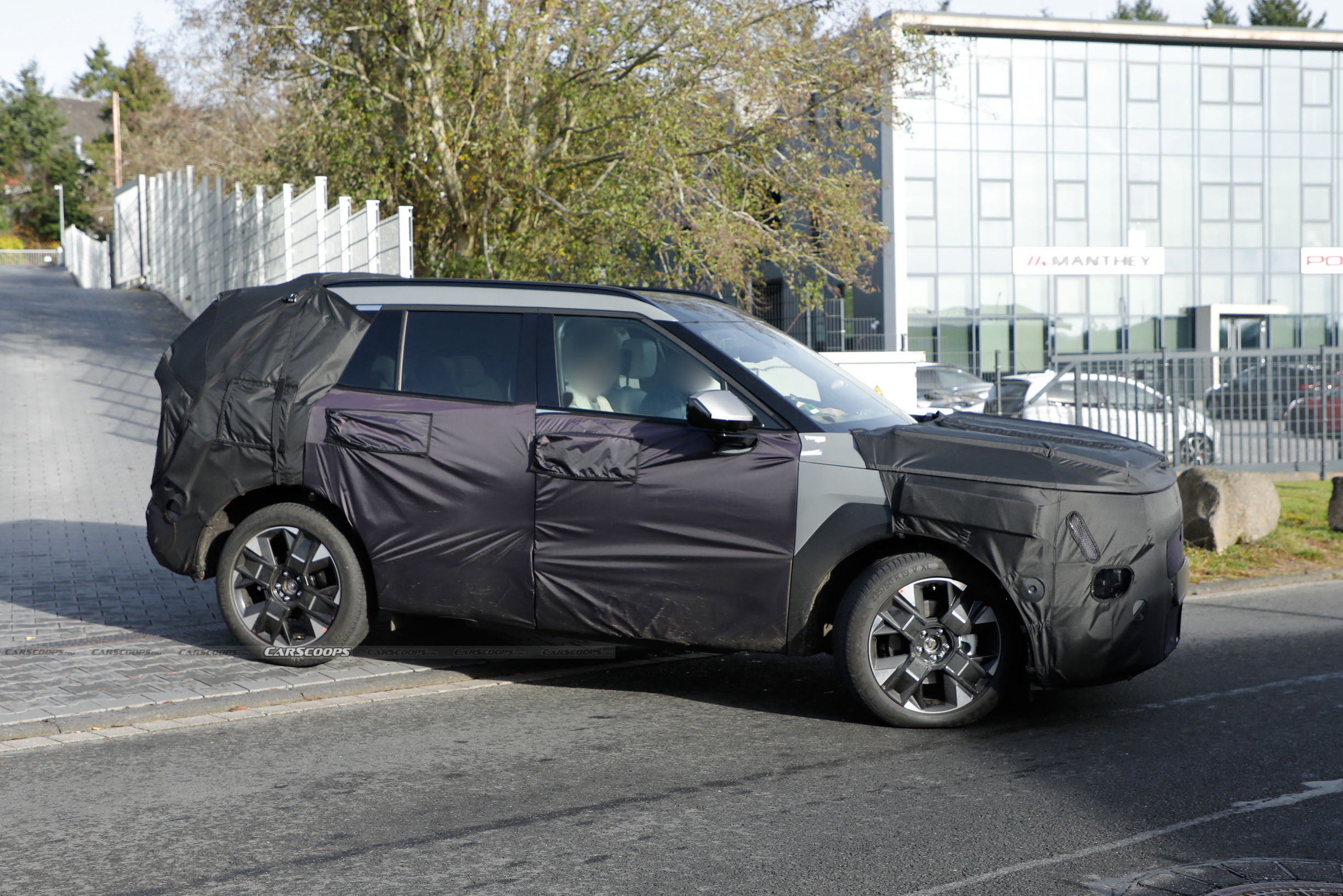 Hyundai Tucson spy shots 00023