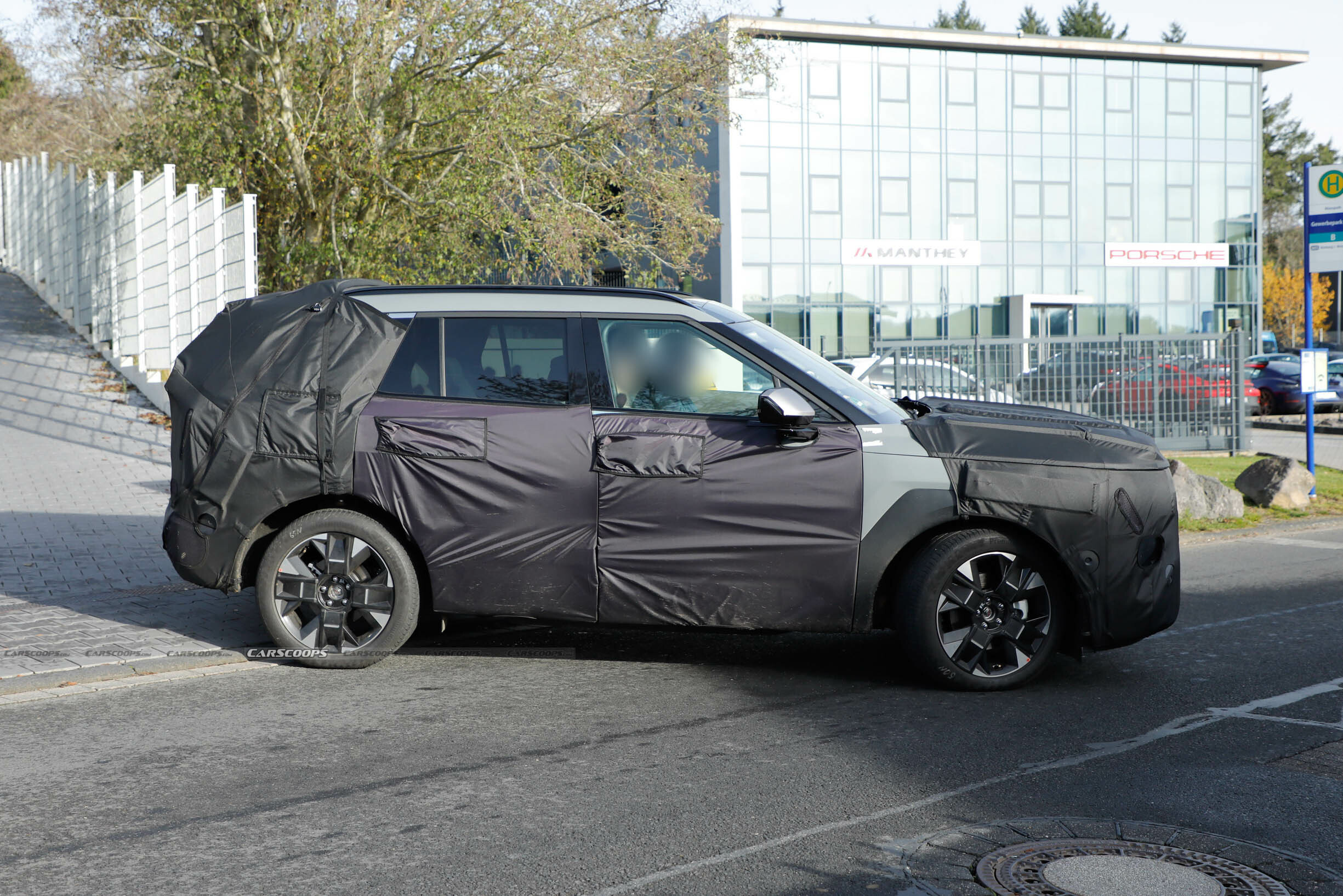 Hyundai Tucson spy shots 00024
