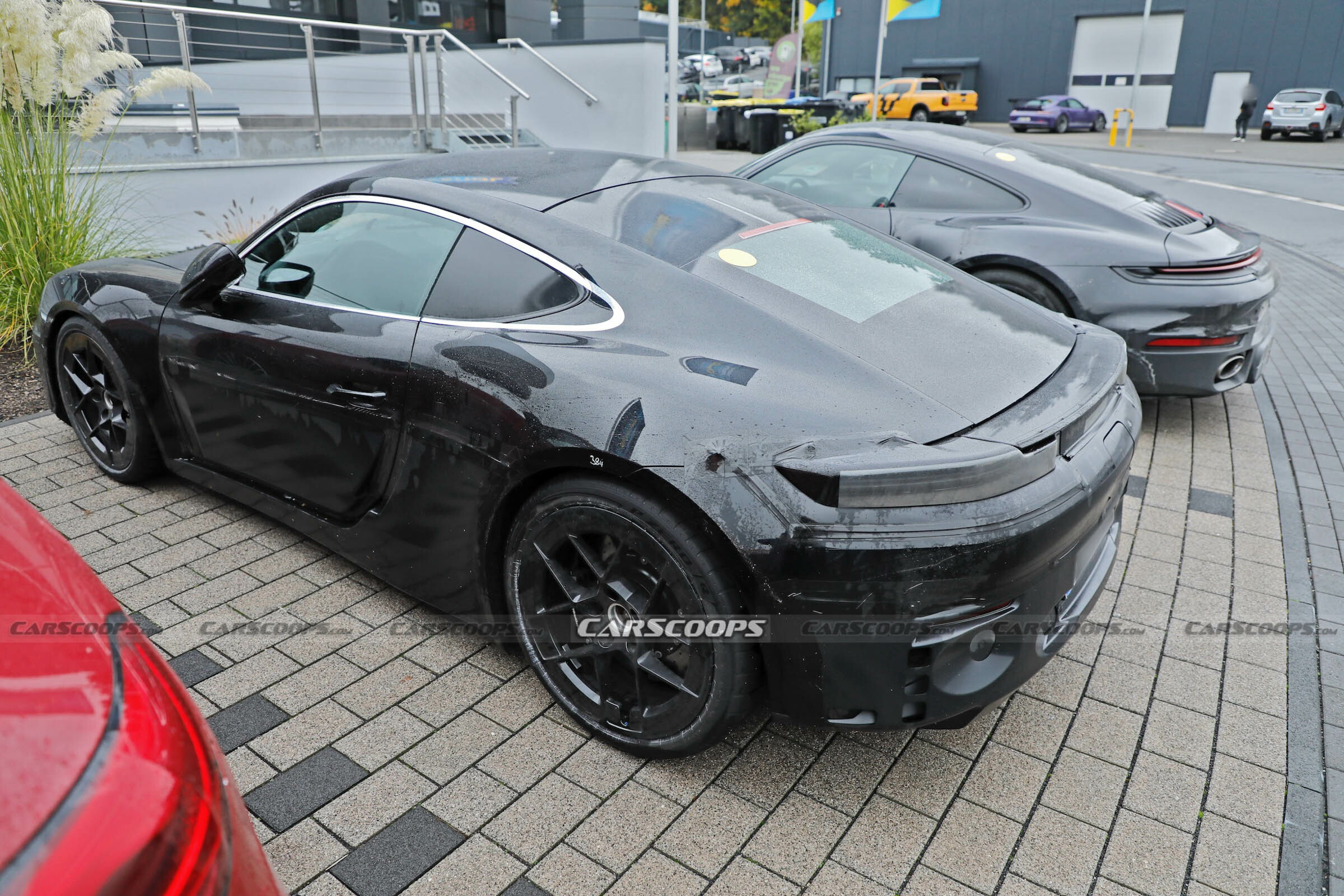 Porsche 718 spy shots 00026