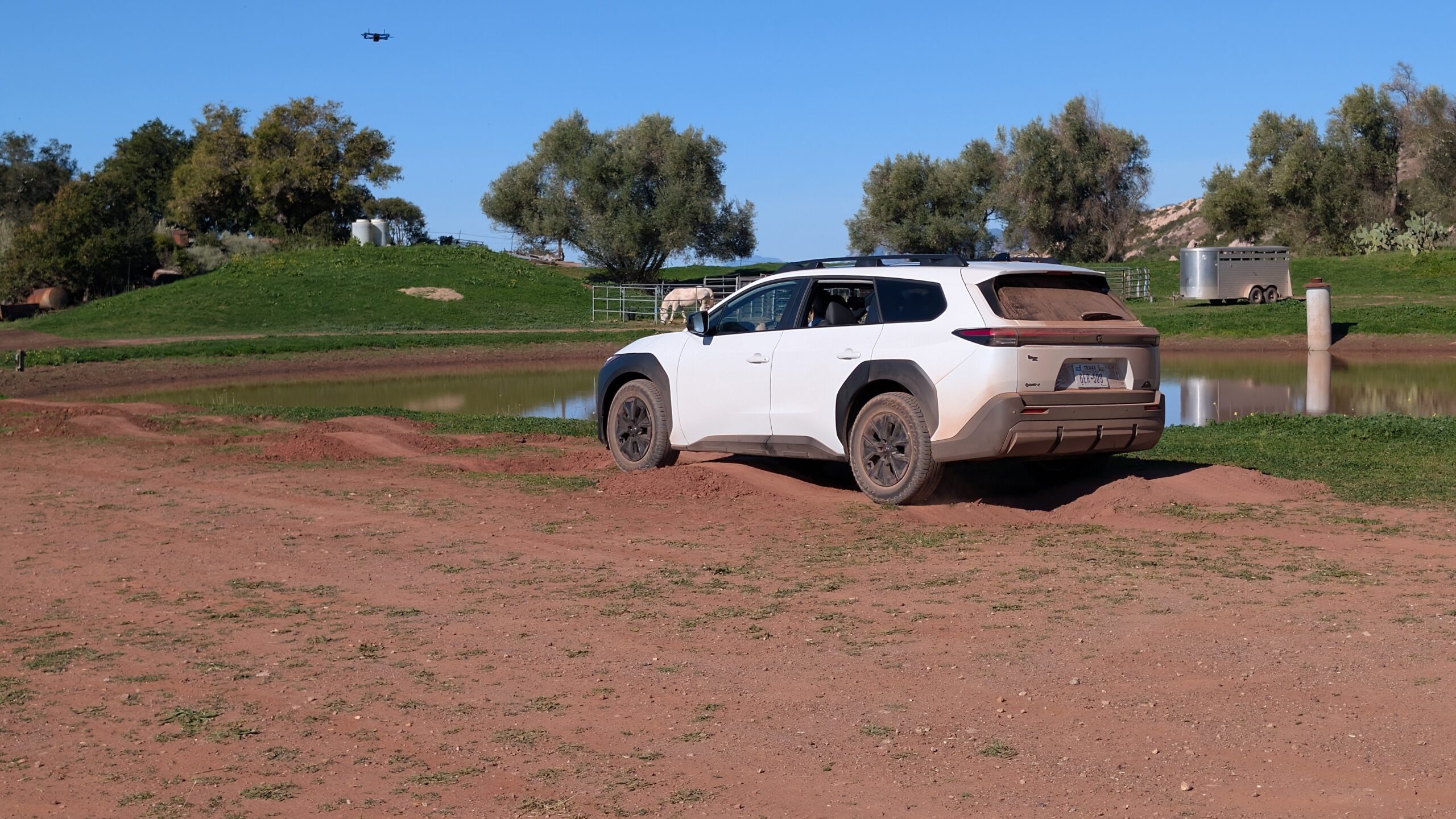 2026 Toyota bZ Woodland for Carscoops by Stephen Rivers 16