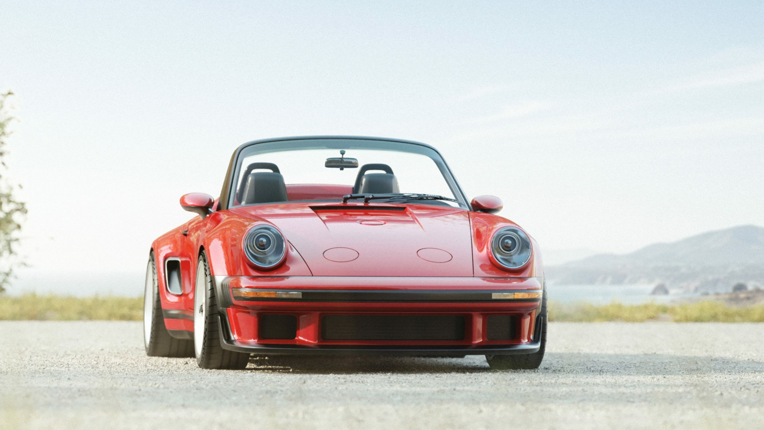 Porsche 911 Carrera Cabriolet Reimagined by Singer - Red (13)