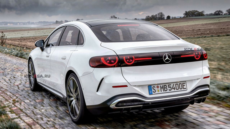 Mercedes-Benz C-Class EV Rendering - 6