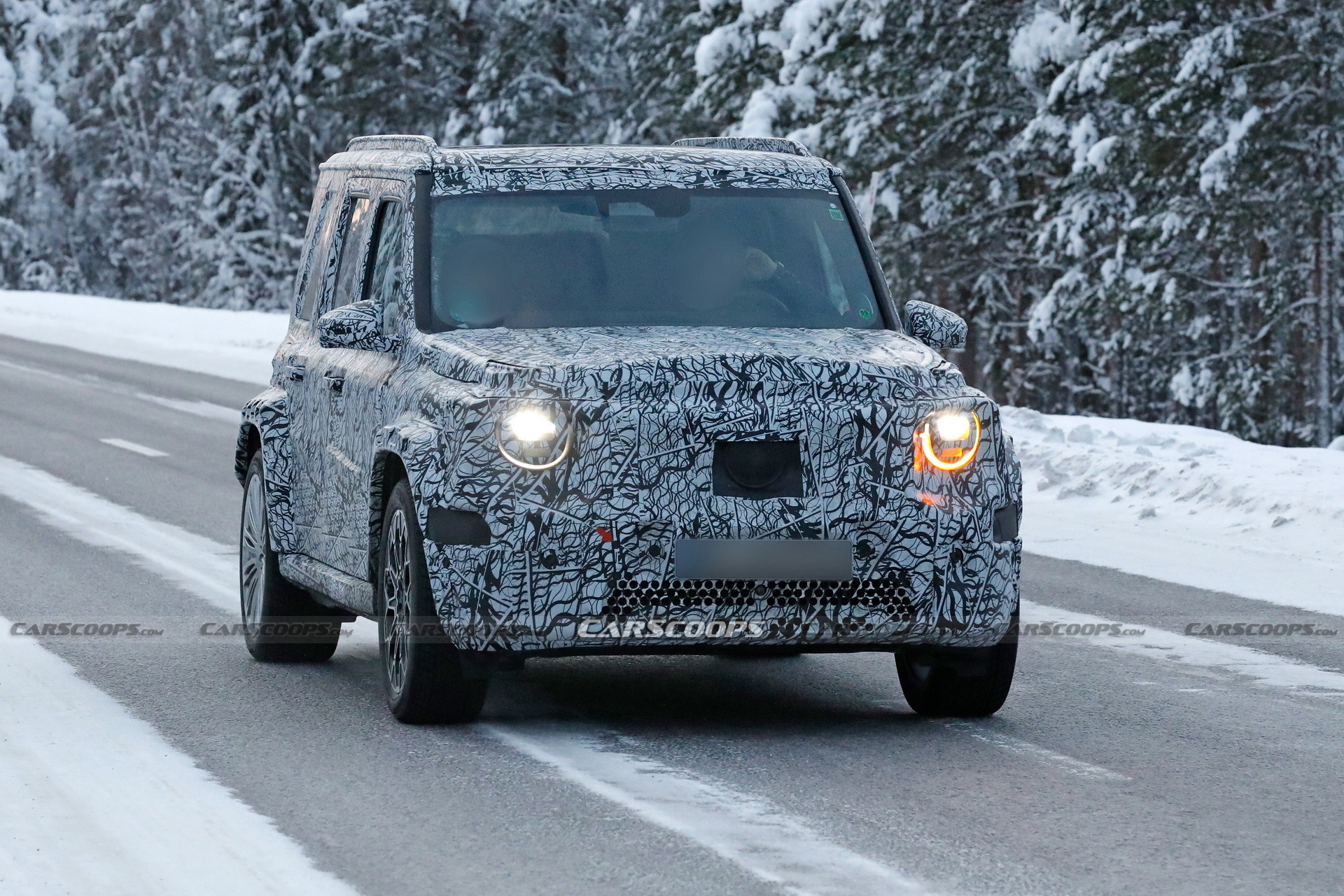 2027 Mercedes-Benz Little G Spy Shots - 1