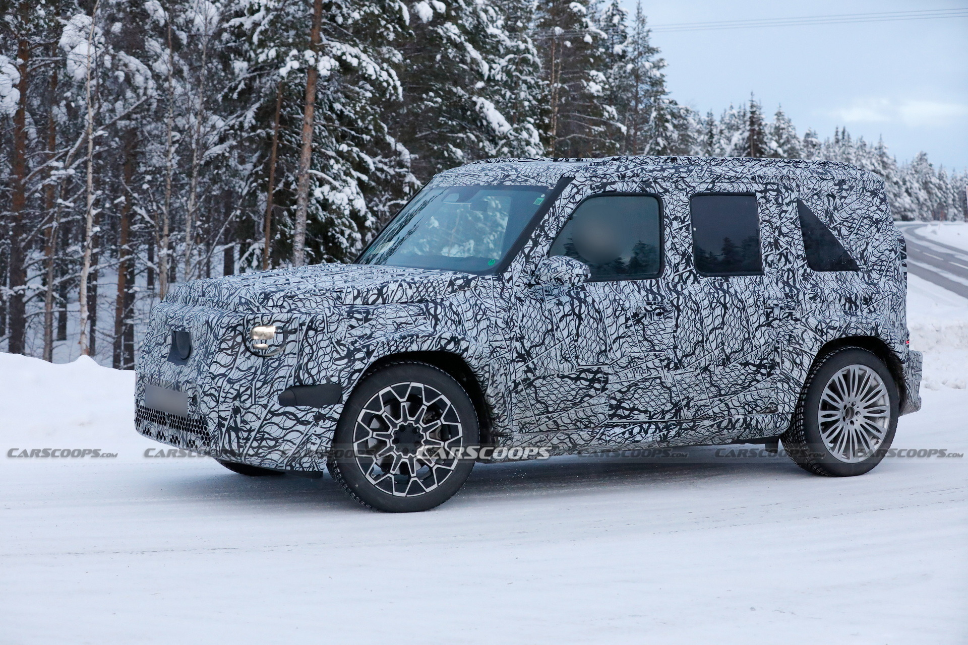 2027 Mercedes-Benz Little G Spy Shots - 17