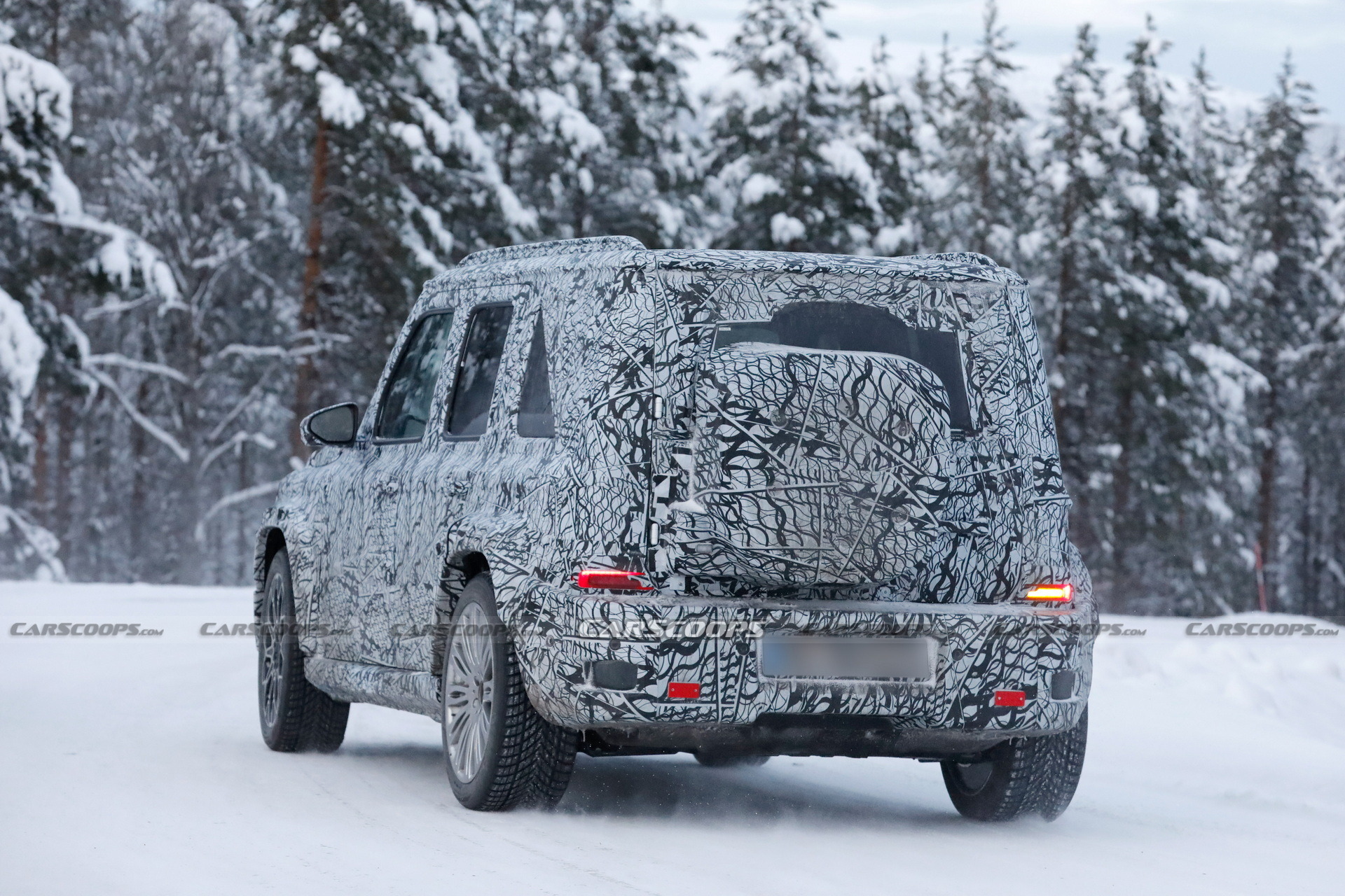 2027 Mercedes-Benz Little G Spy Shots - 25