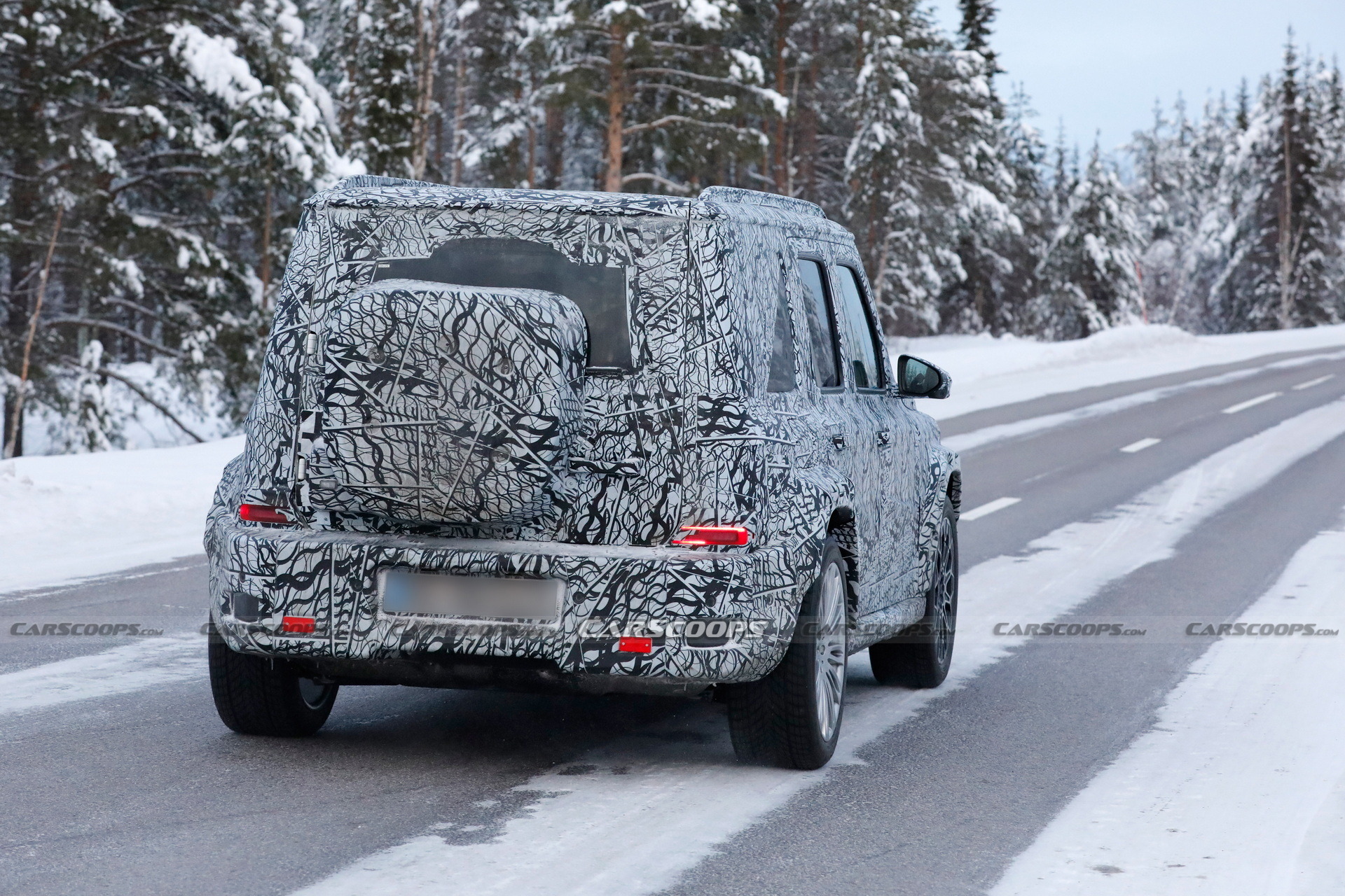 2027 Mercedes-Benz Little G Spy Shots - 5