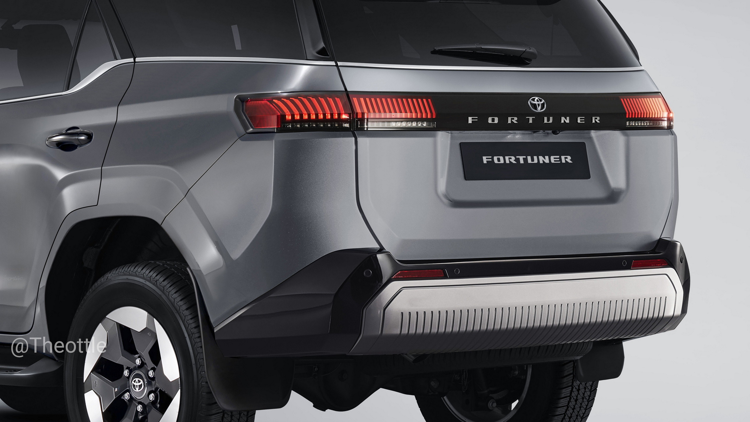 Toyota Fortuner Rendering - Theottle - 2b