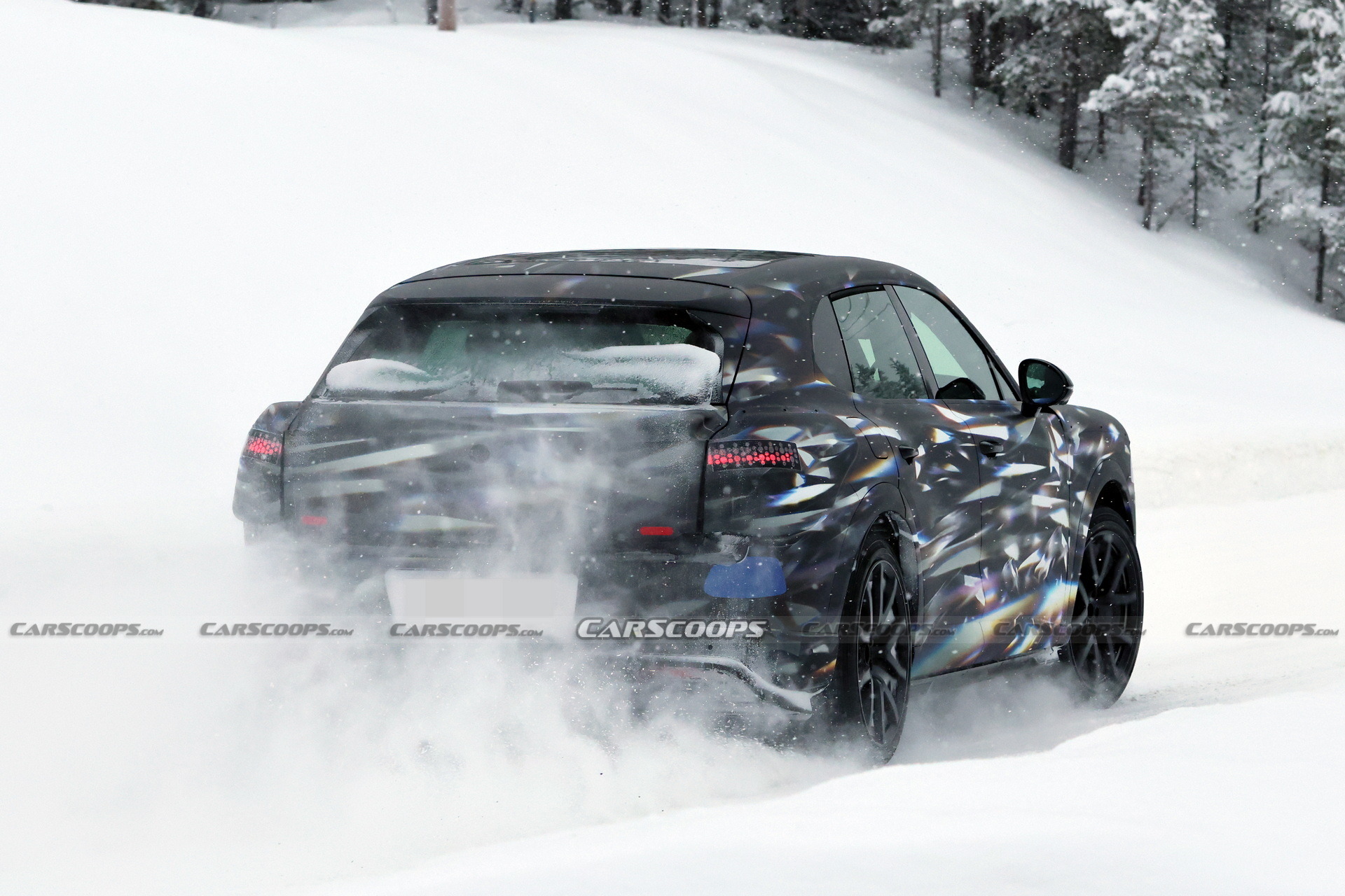 Bentley Urban SUV EV Spy Shots - 12