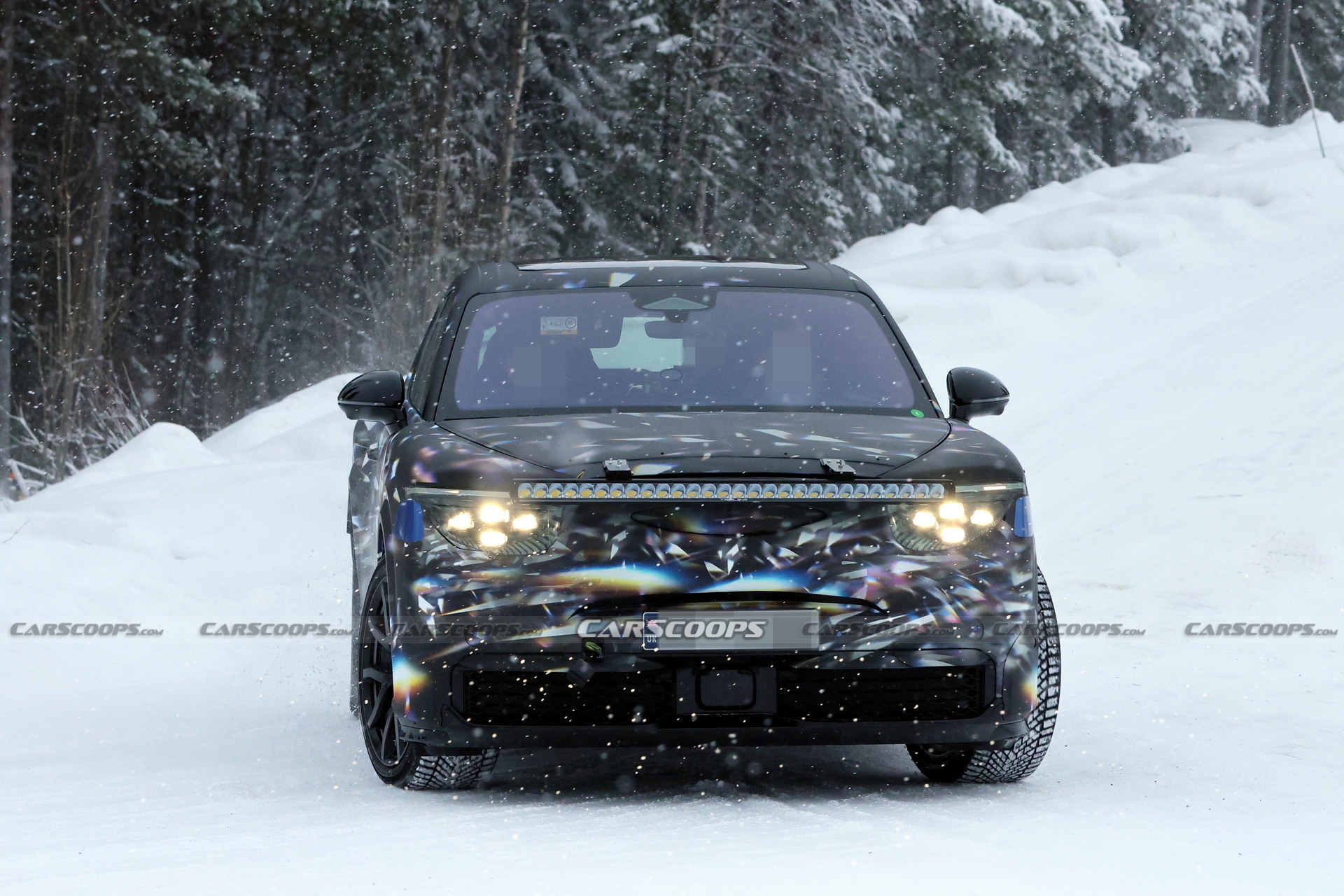 Bentley Urban SUV EV Spy Shots - 2