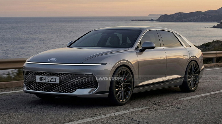 2026 Hyundai Grandeur Facelift - Rendering (1)s