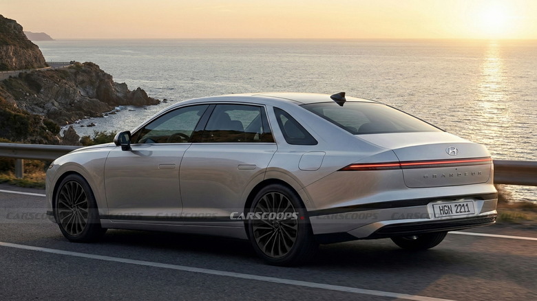 2026 Hyundai Grandeur Facelift - Rendering (2)s