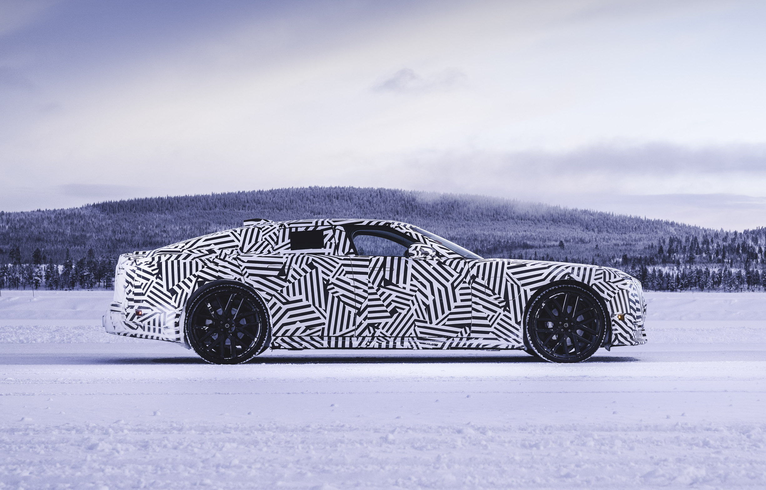 Jaguar GT winter testing 00004