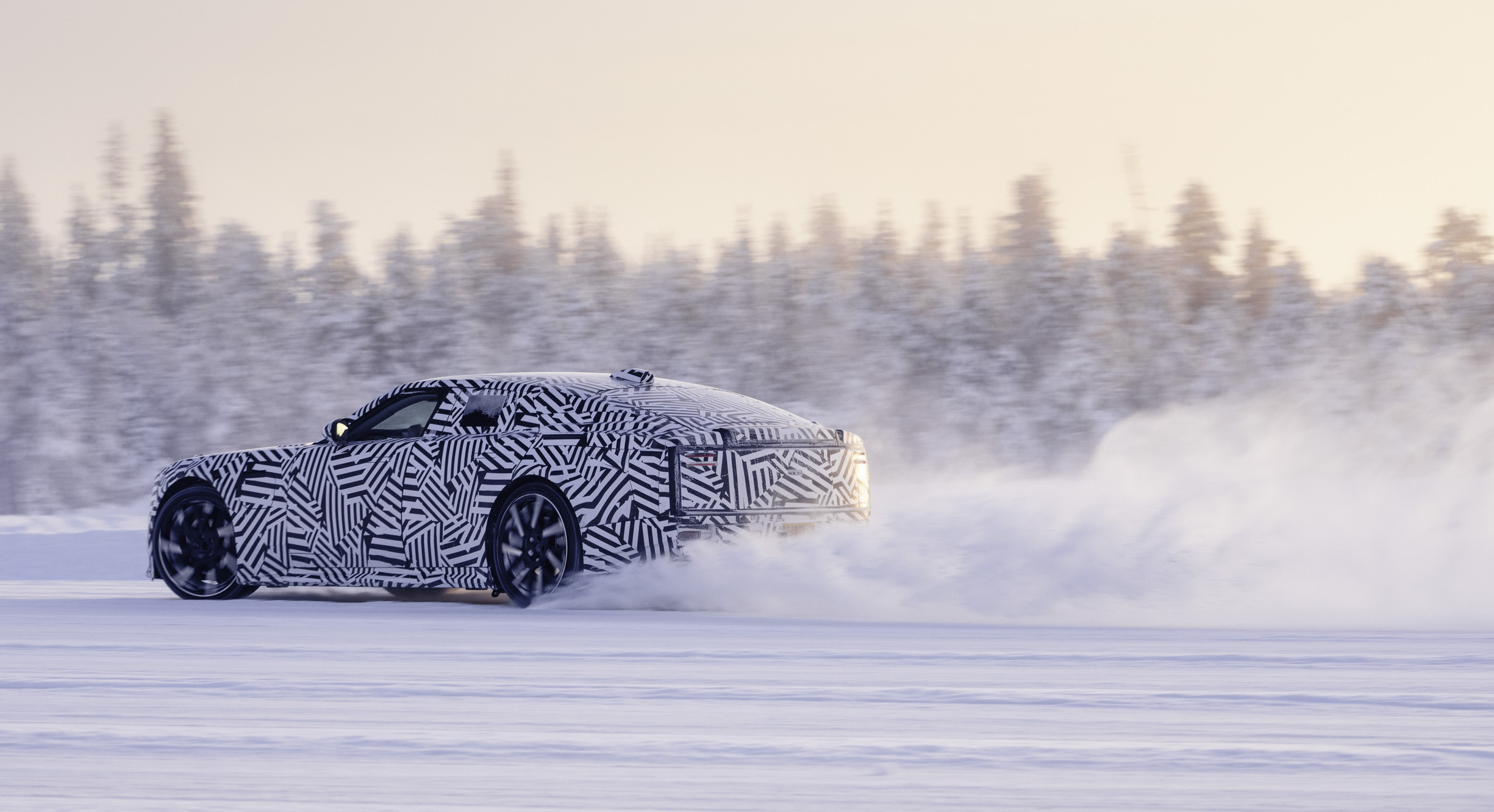 Jaguar GT winter testing 00007