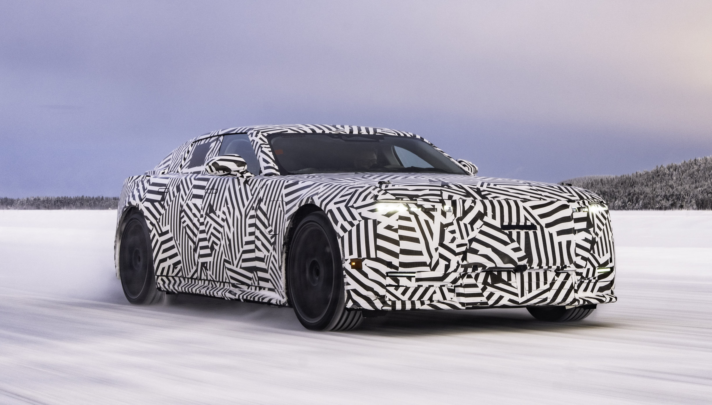 Jaguar GT winter testing 00012