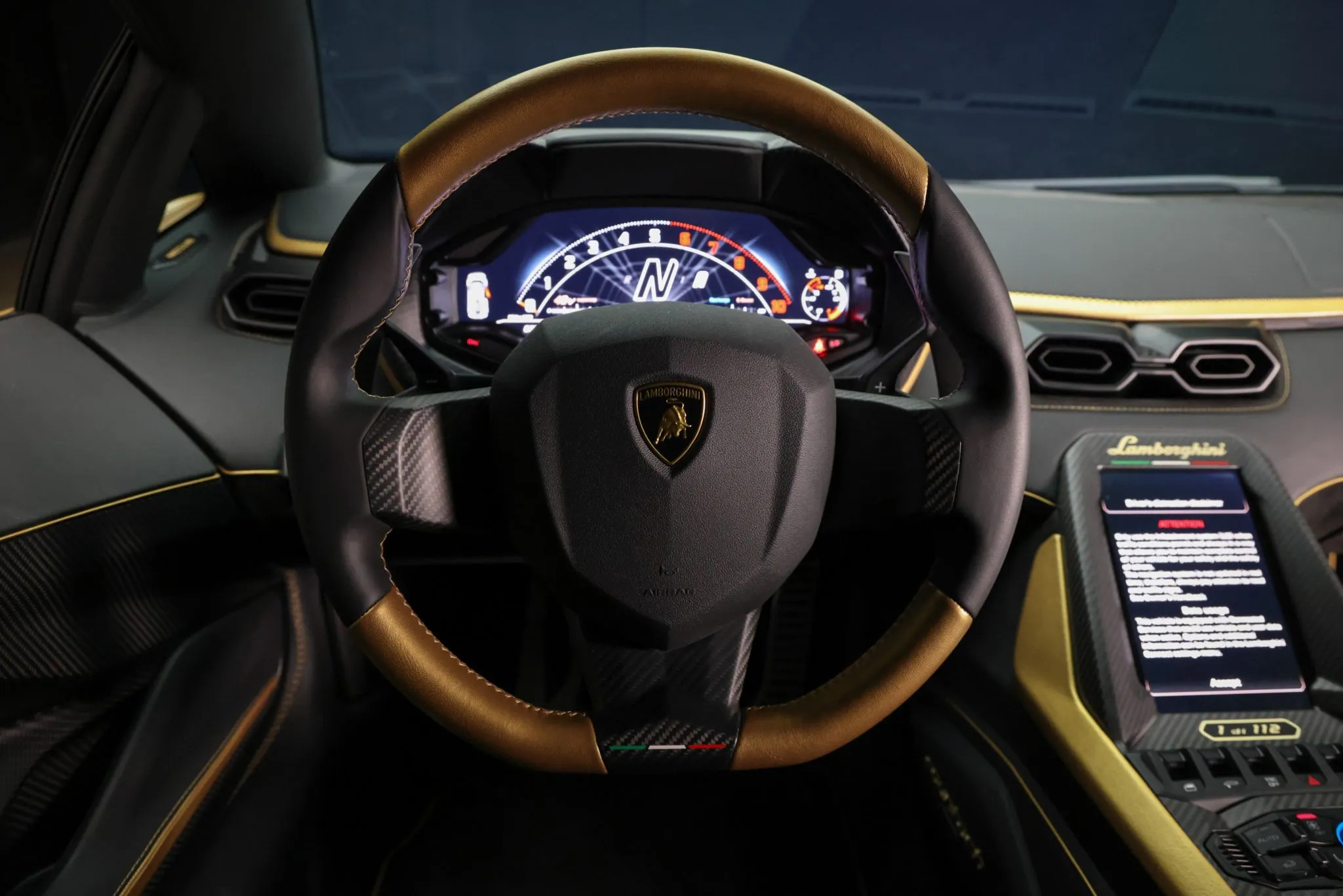 2022 Lamborghini Countach LPI 800-4 Gold Auction - 23