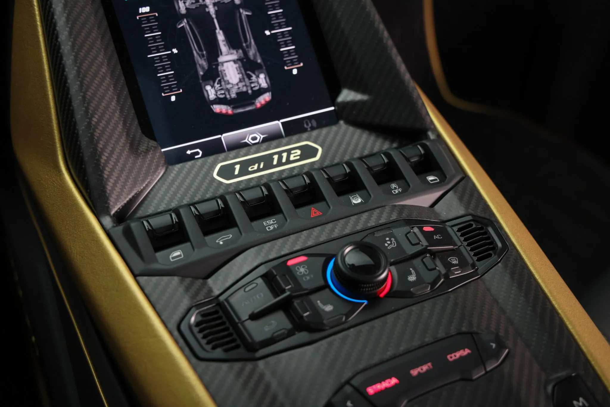 2022 Lamborghini Countach LPI 800-4 Gold Auction - 26