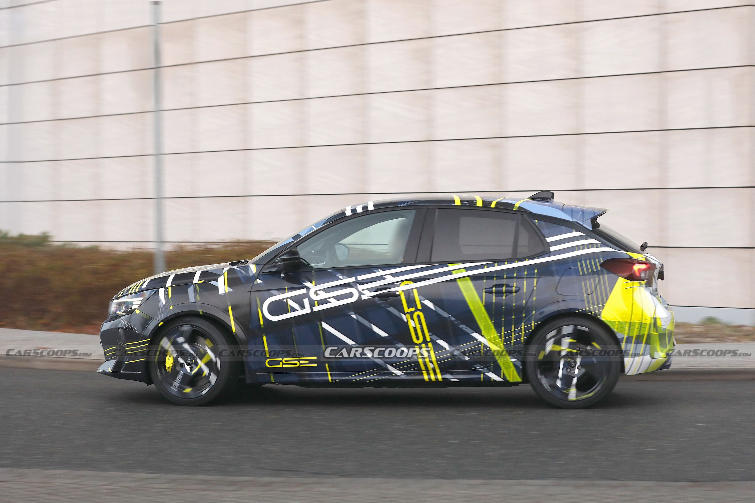 Opel Corsa GSE spy shots 00003