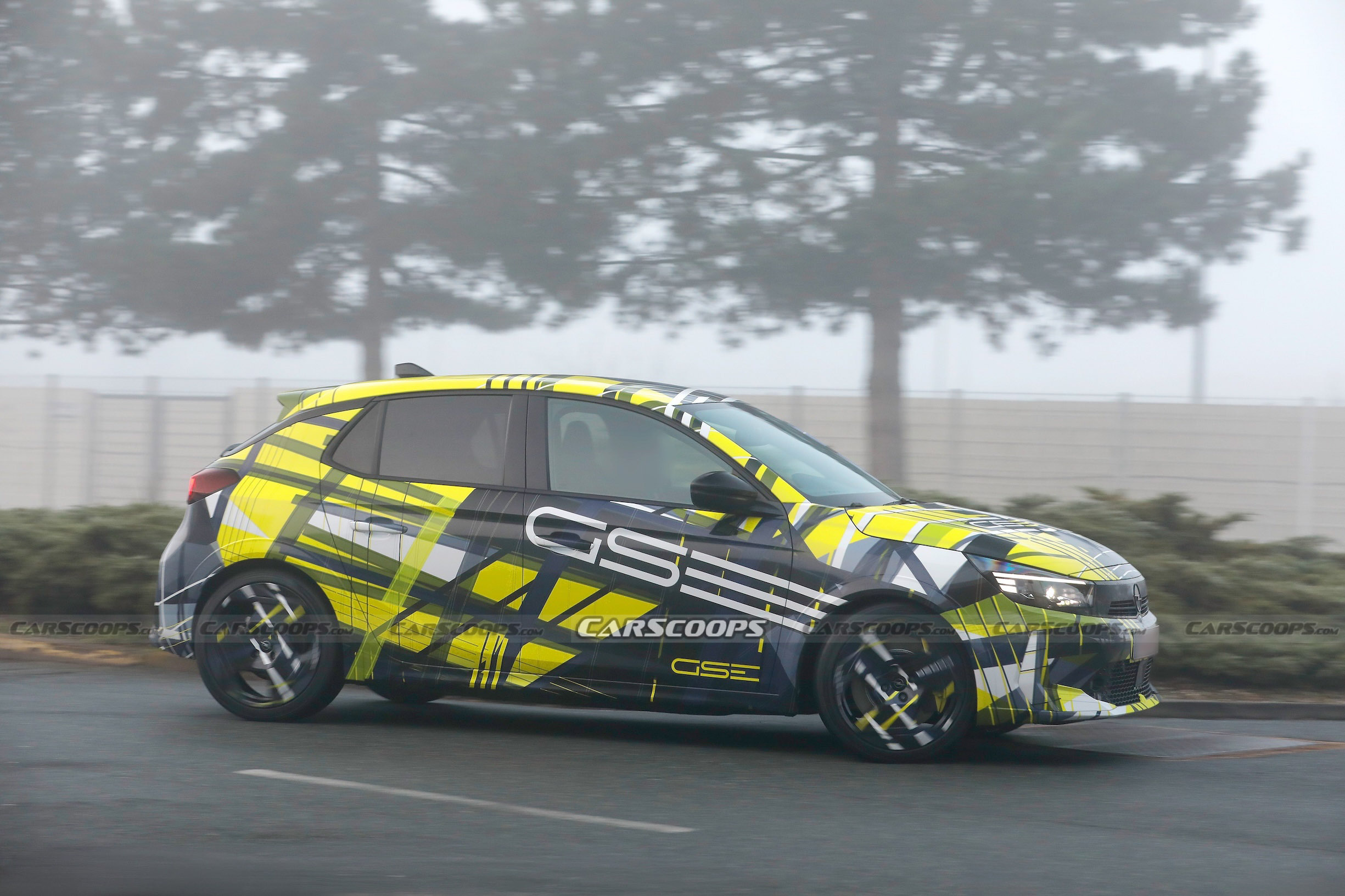 Opel Corsa GSE spy shots 00014