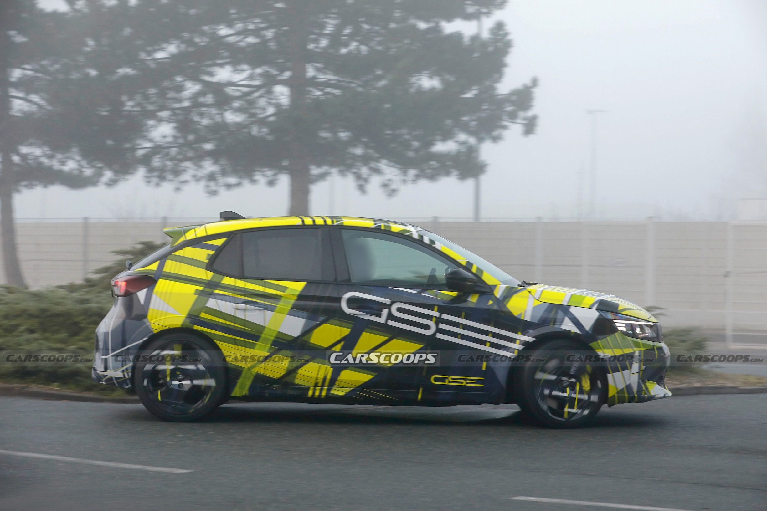 Opel Corsa GSE spy shots 00015