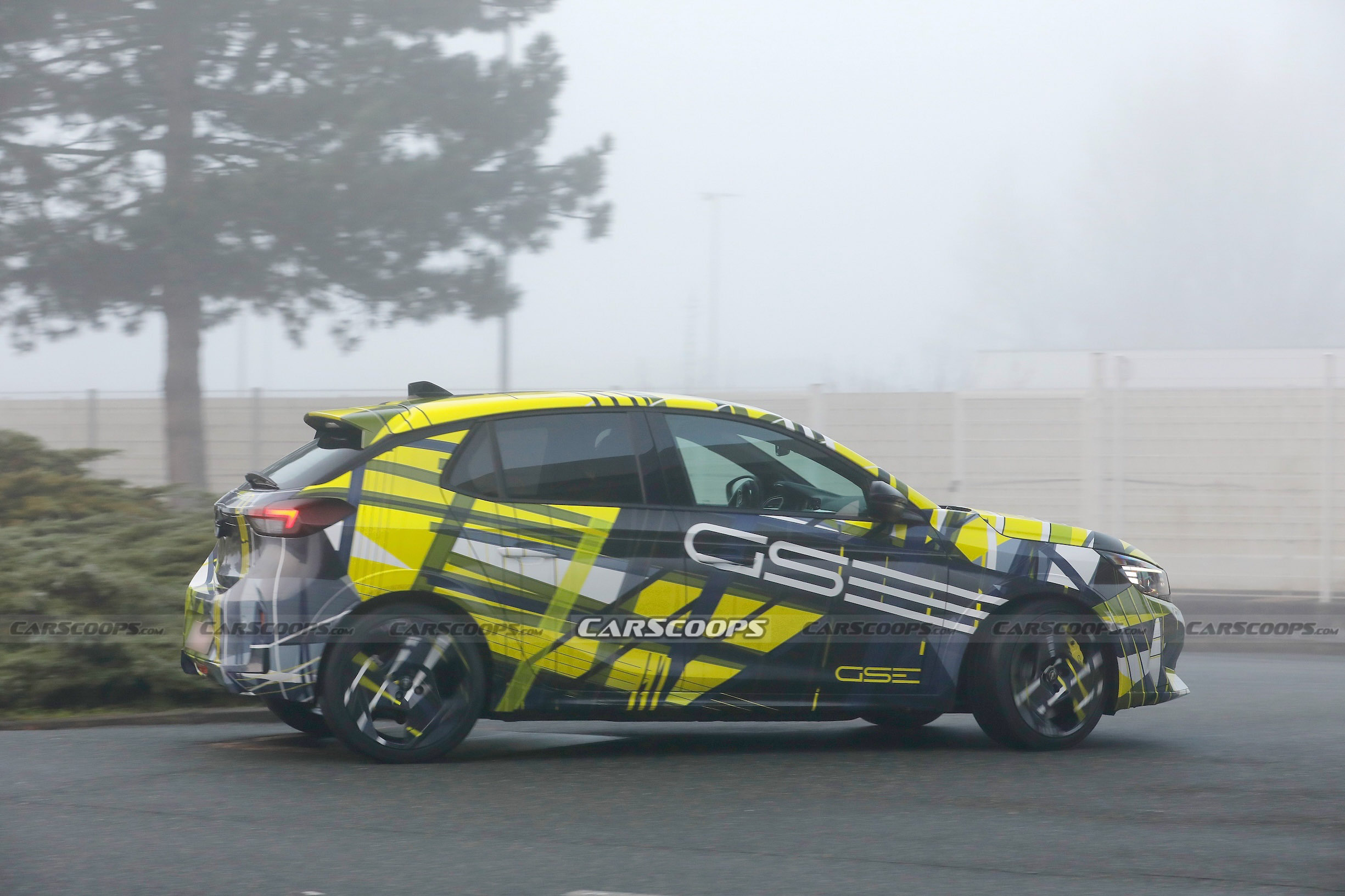 Opel Corsa GSE spy shots 00016