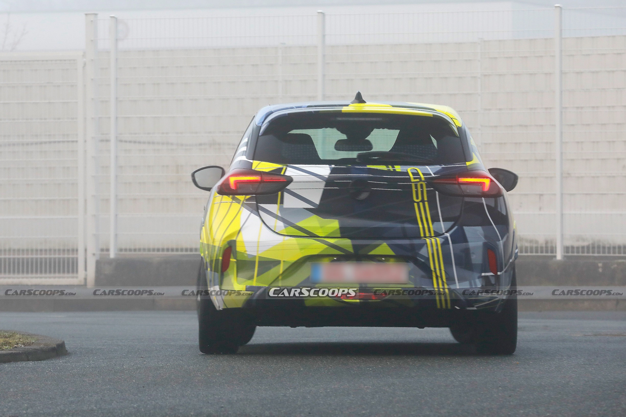 Opel Corsa GSE spy shots 00018