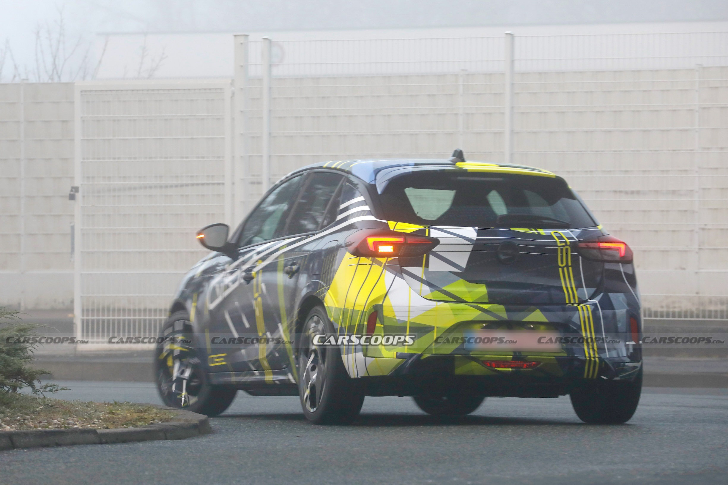 Opel Corsa GSE spy shots 00019
