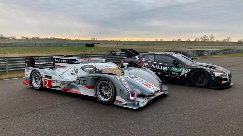 Audi R18 e-tron Quattro and RS5 DTM copy