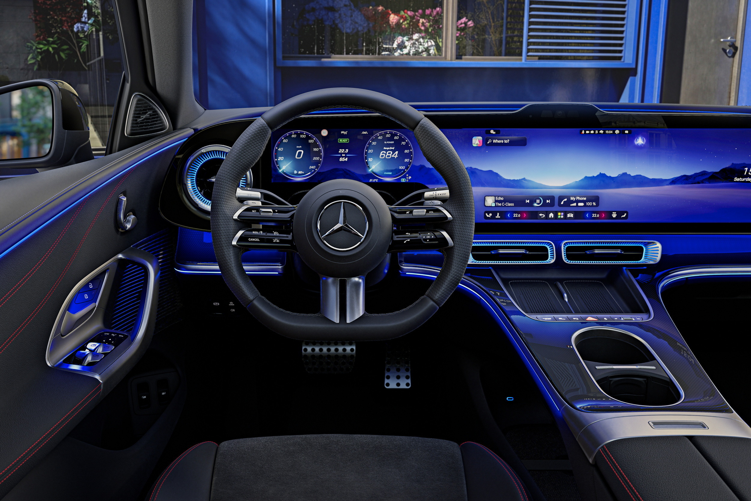 Mercedes C-Class Electric - Interior (2)