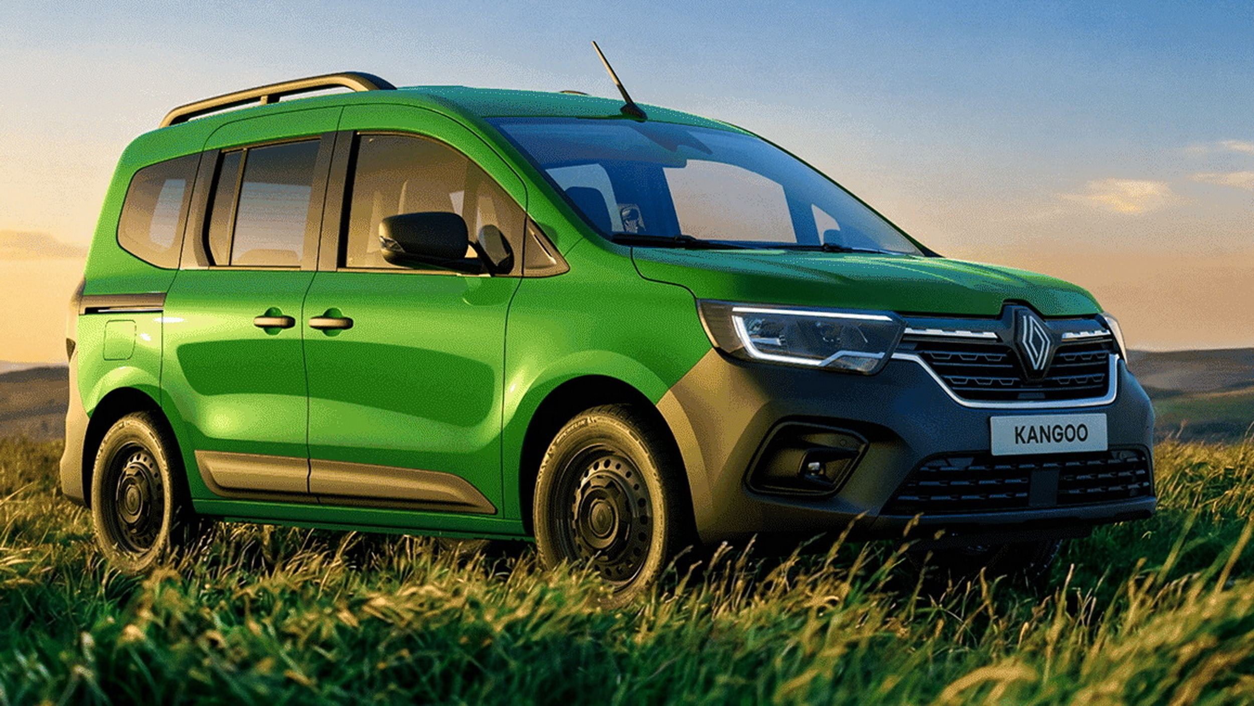 Renault Kangoo Couleur - Vert Foret - Japan (2)