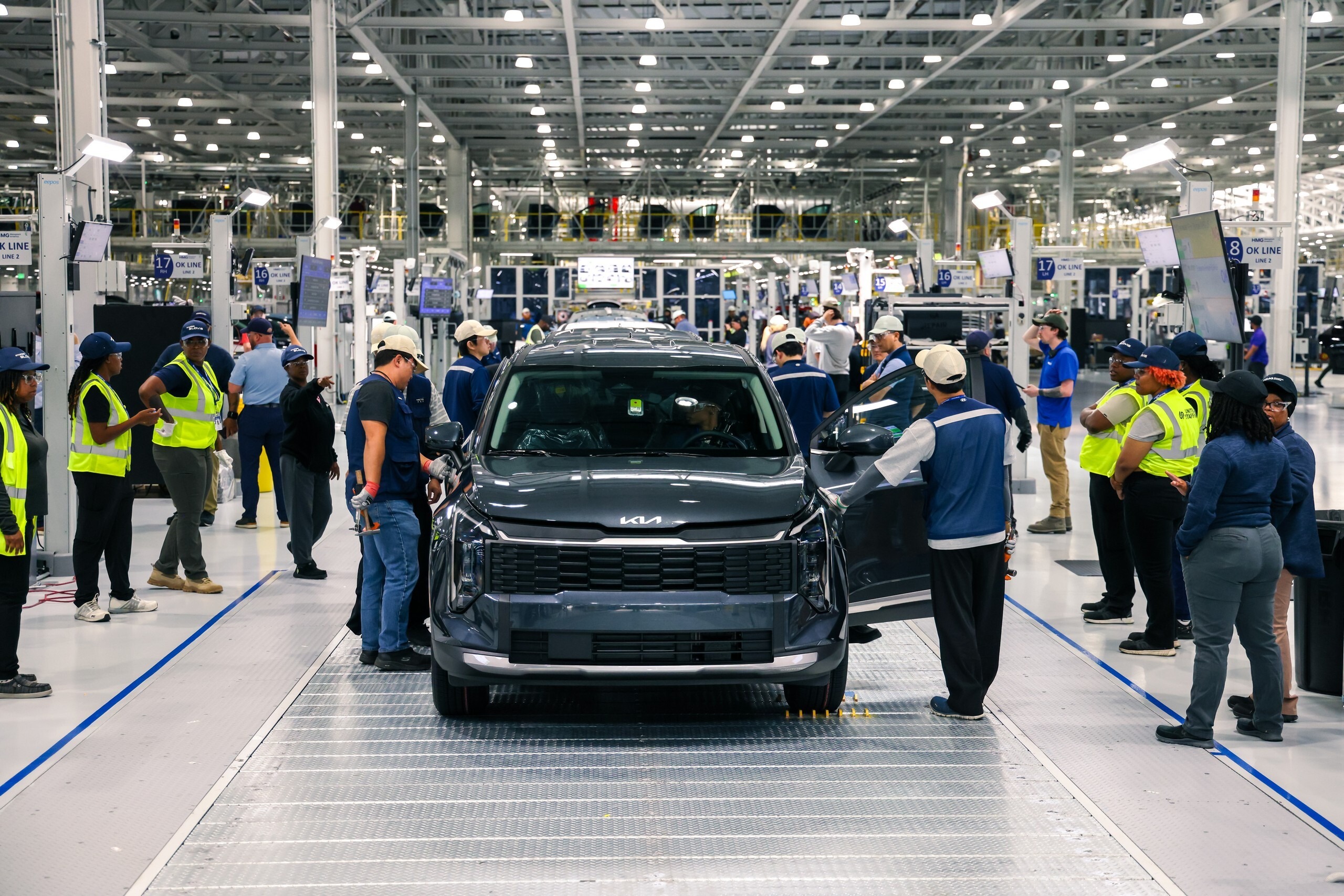 Kia Sportage Hybrid USA Plant - 28