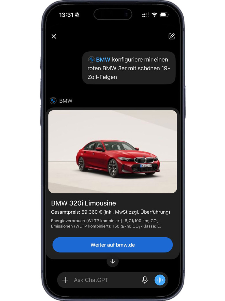 BMW ChatGTP Config 717 4