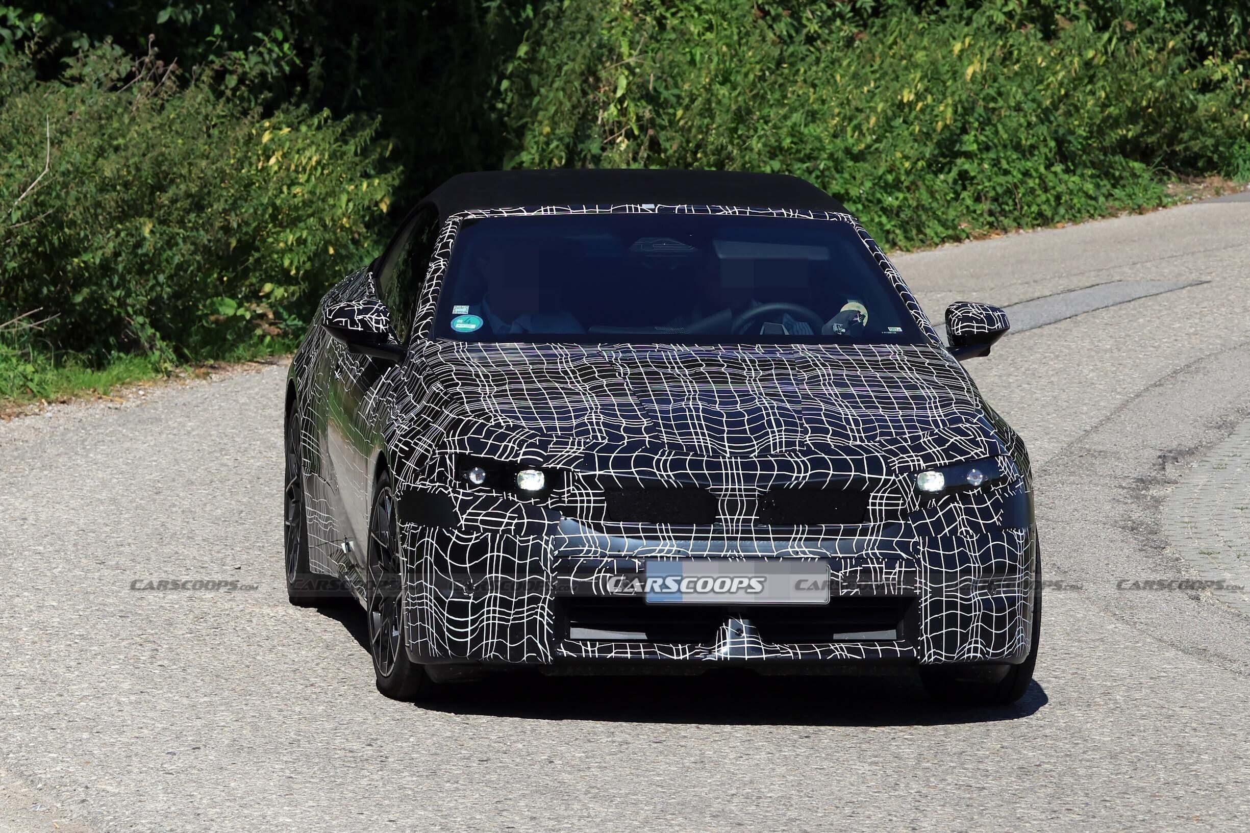 BMW i4 cabrio spy shots2 00005