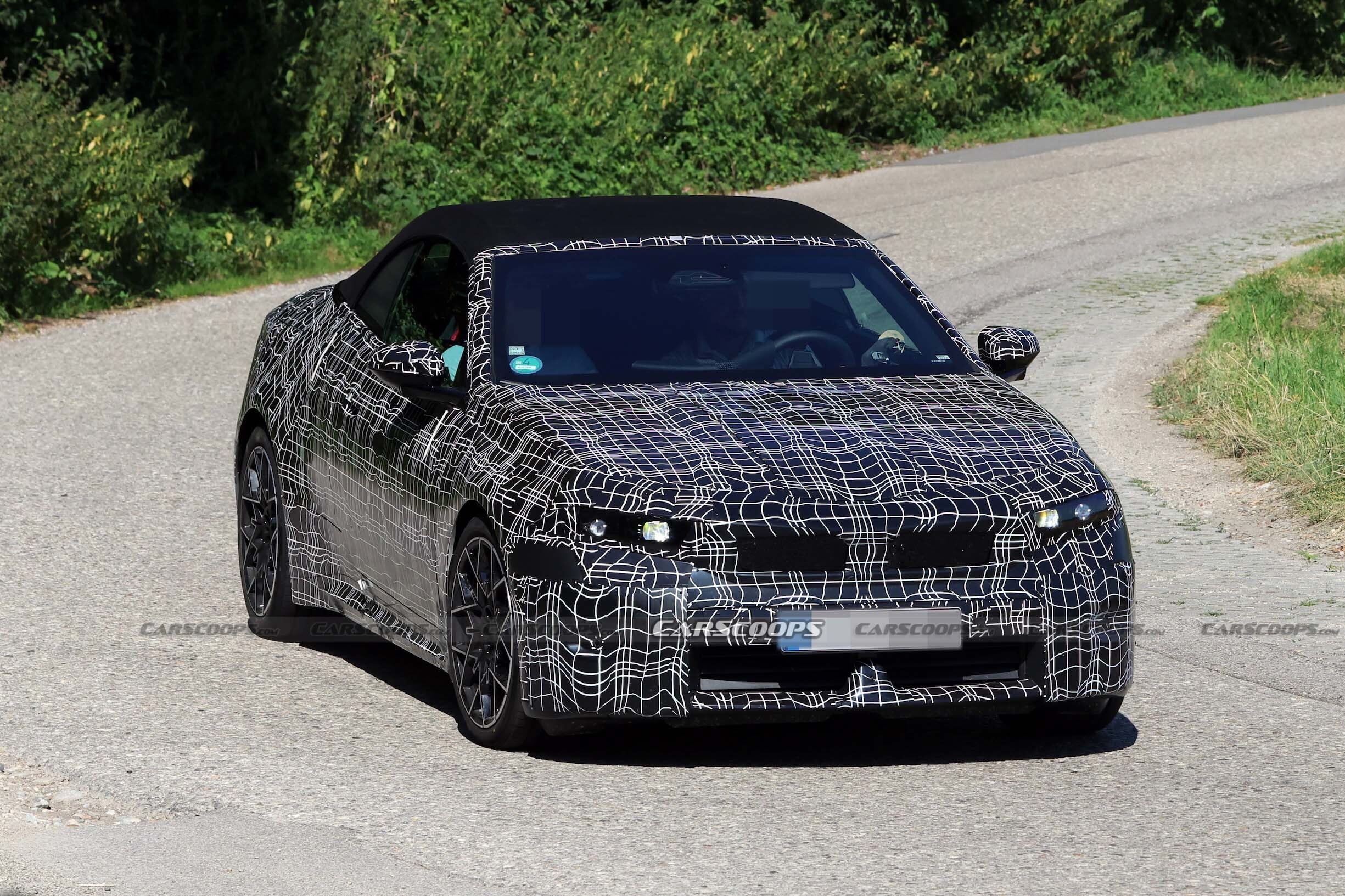 BMW i4 cabrio spy shots2 00006