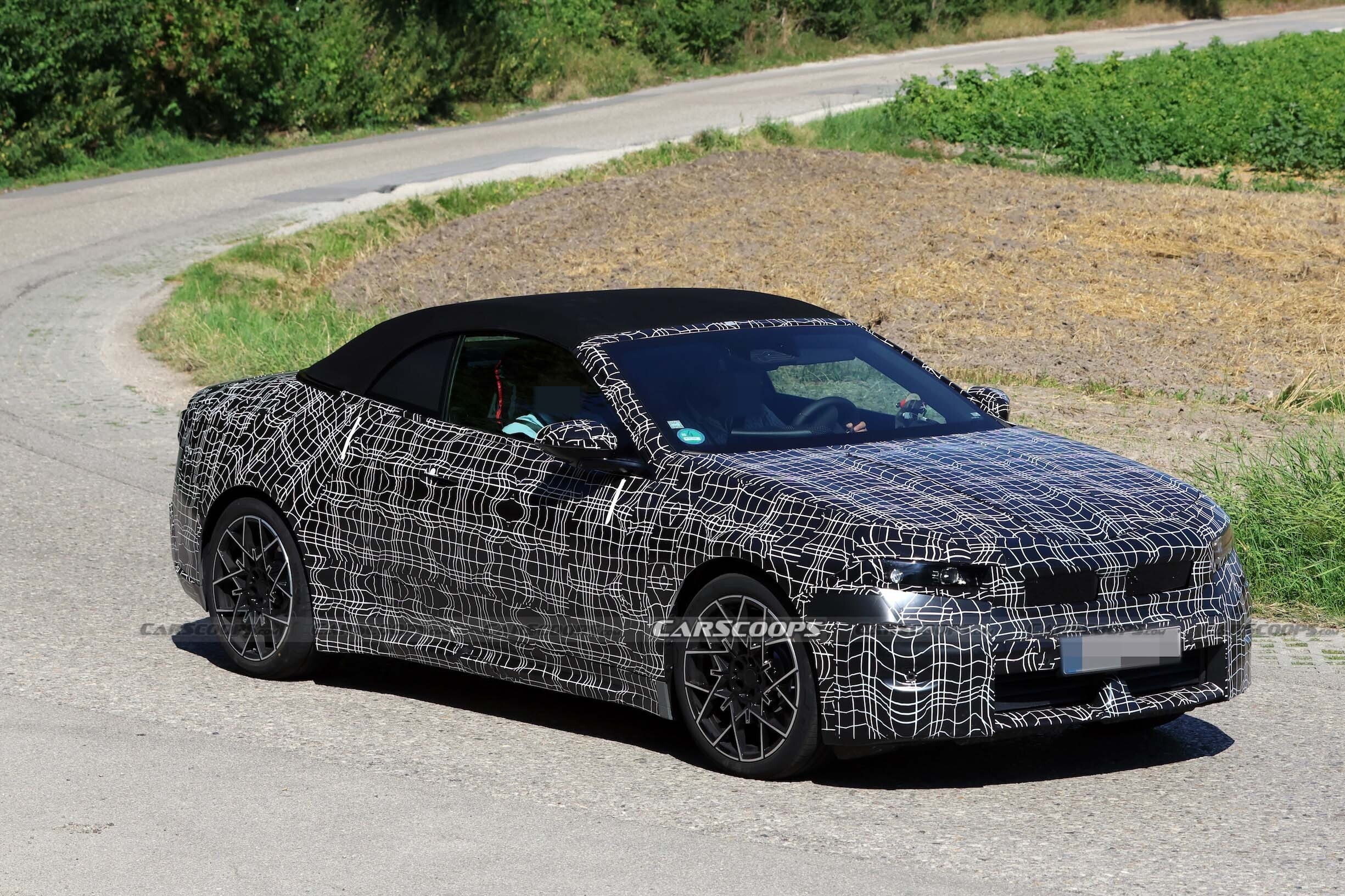 BMW i4 cabrio spy shots2 00008