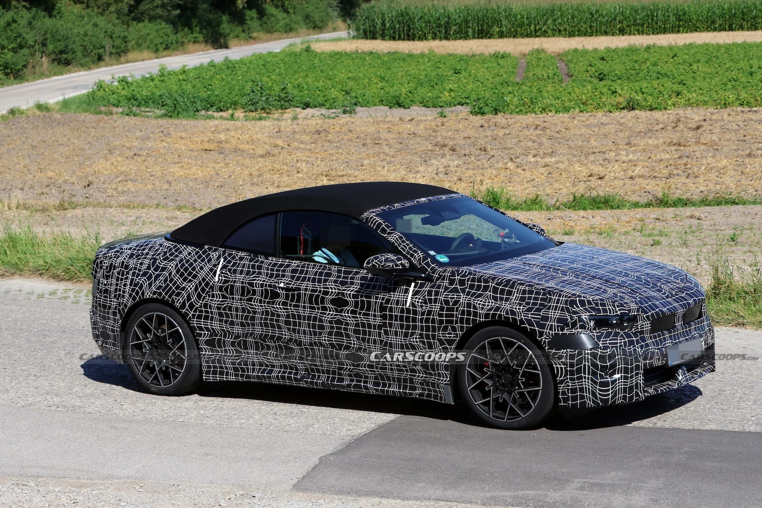 BMW i4 cabrio spy shots2 00009