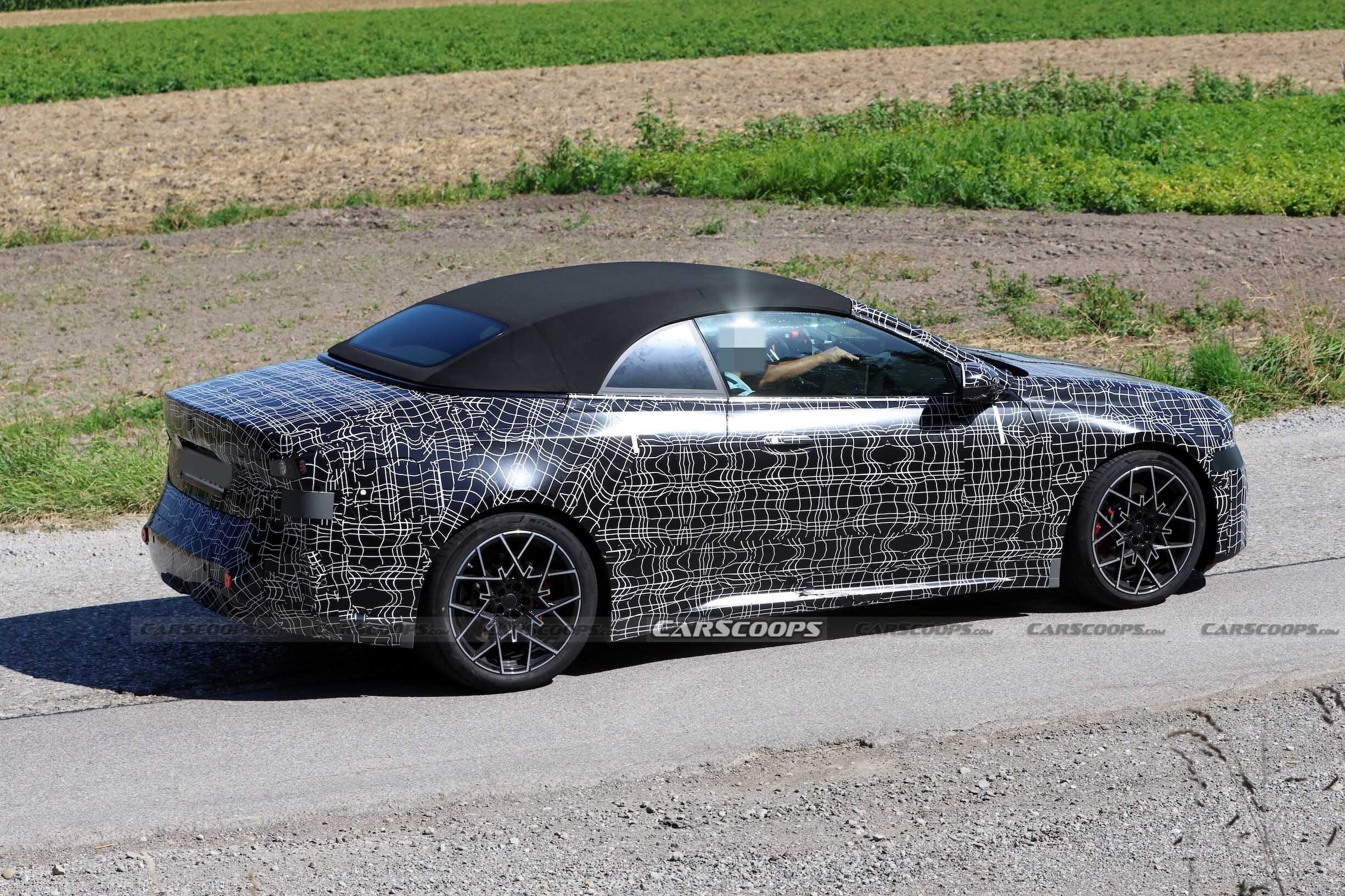 BMW i4 cabrio spy shots2 00012