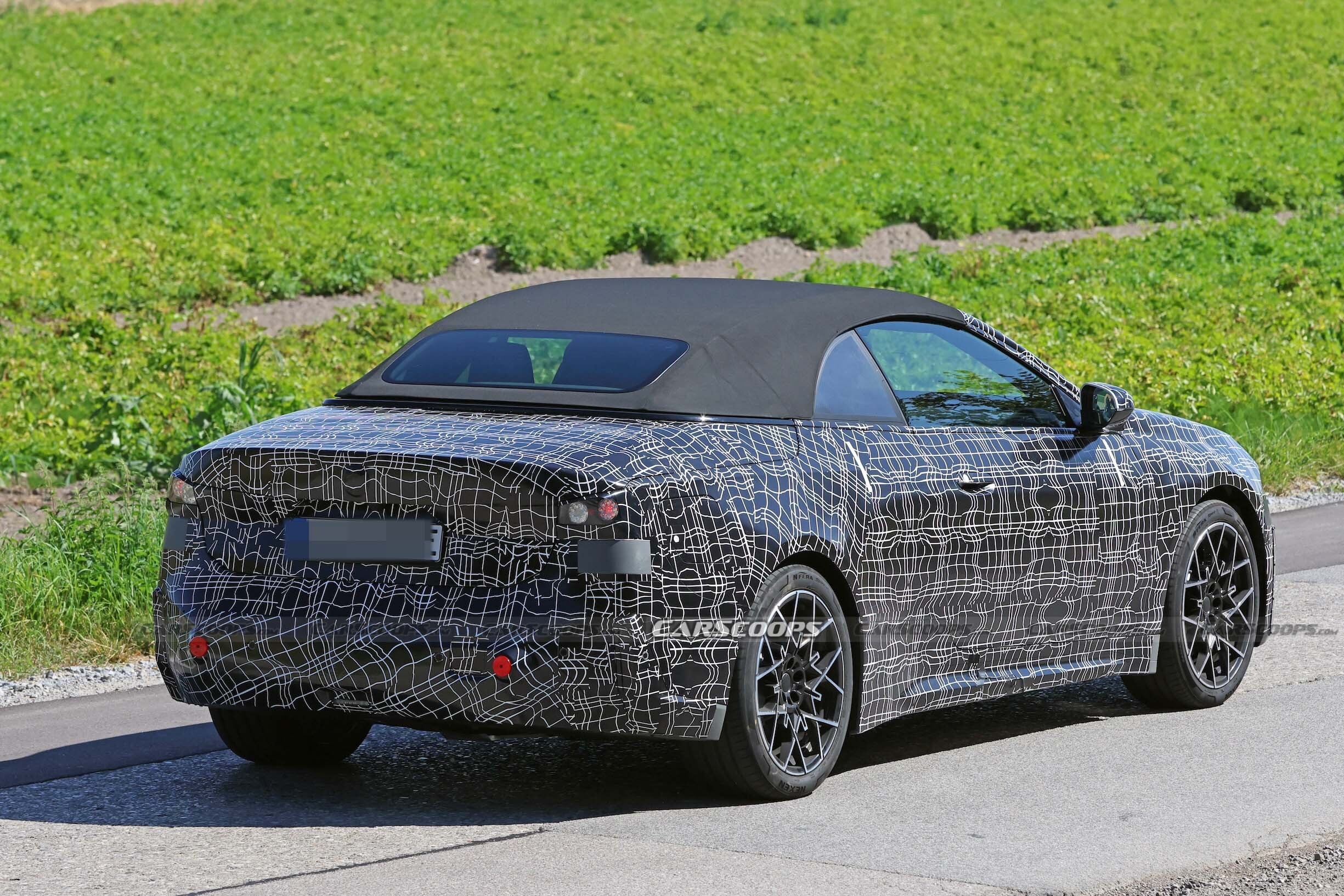 BMW i4 cabrio spy shots2 00016