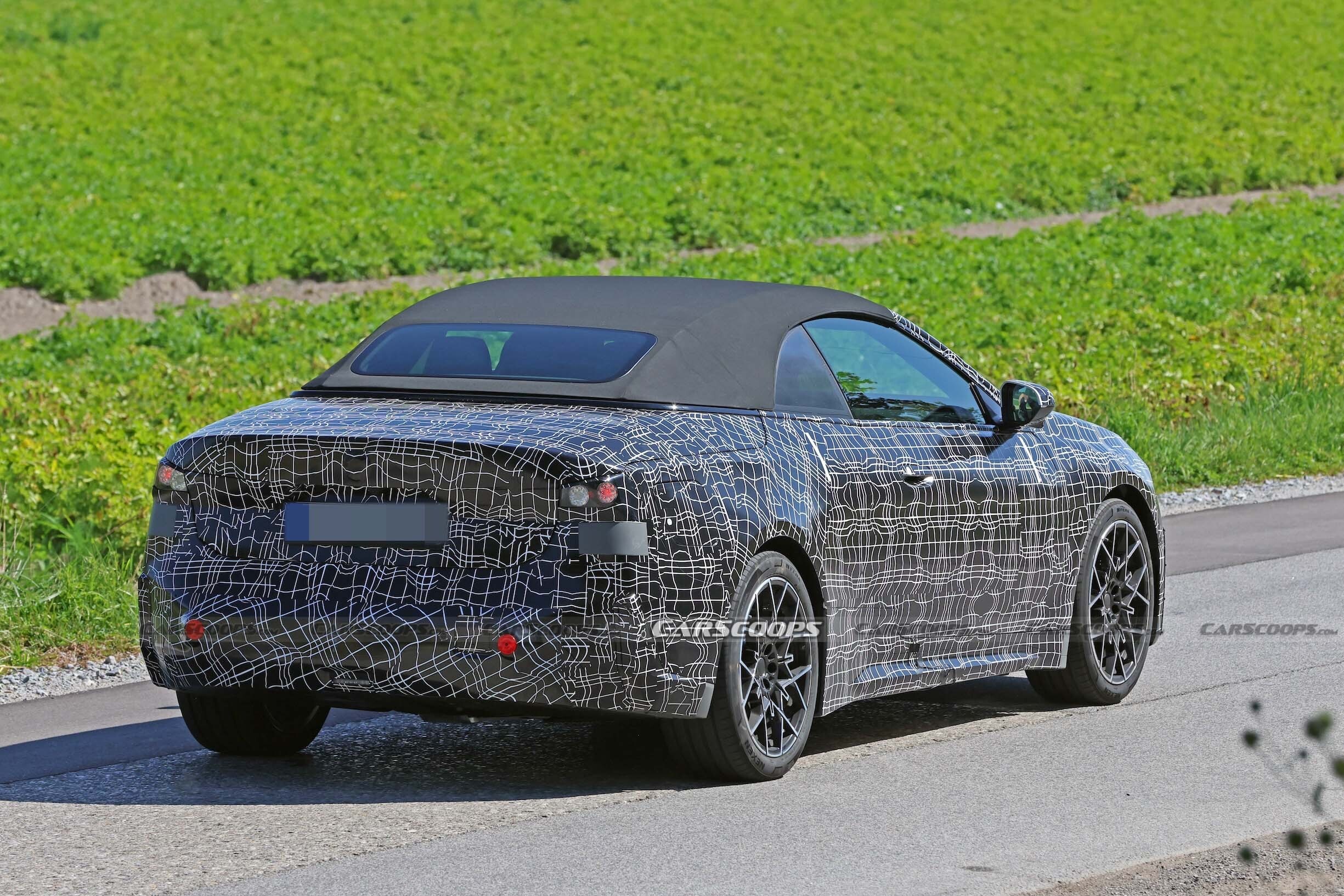 BMW i4 cabrio spy shots2 00017