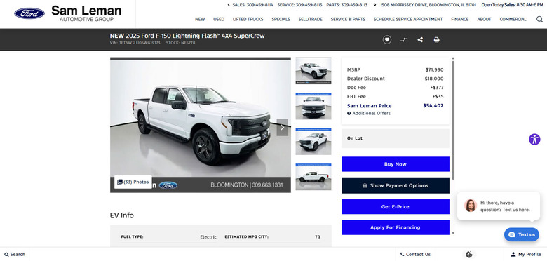 Ford F-150 Lightning Discounts CS SS 721 2