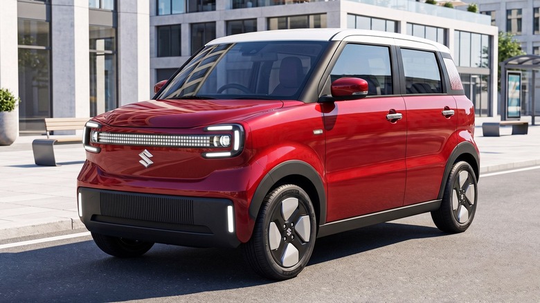 2025 Suzuki Vision e-Sky Concept - Production Version Rendering