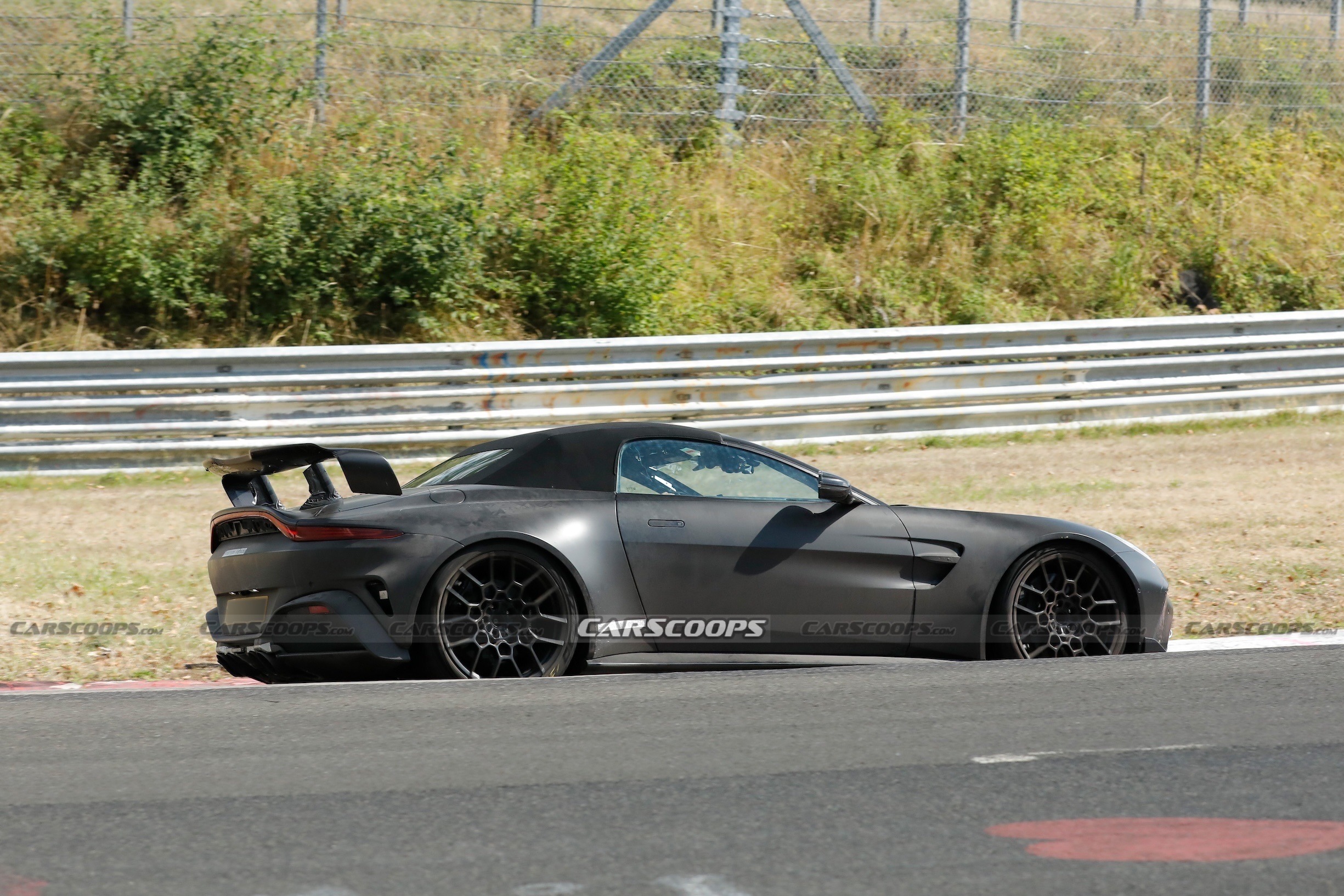 Aston Martin Vantage RS Roadster spy shots 00012