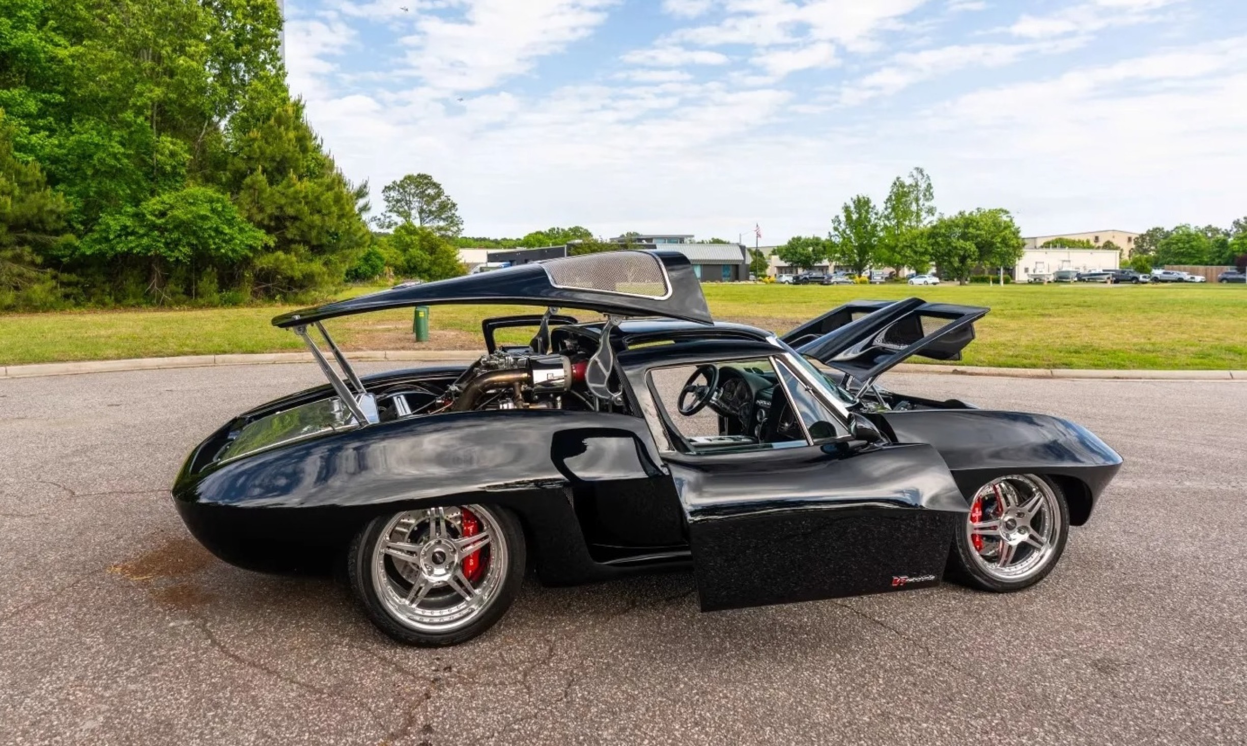 1963 Chevrolet Corvette Split-window Mid-engined LS1 00043