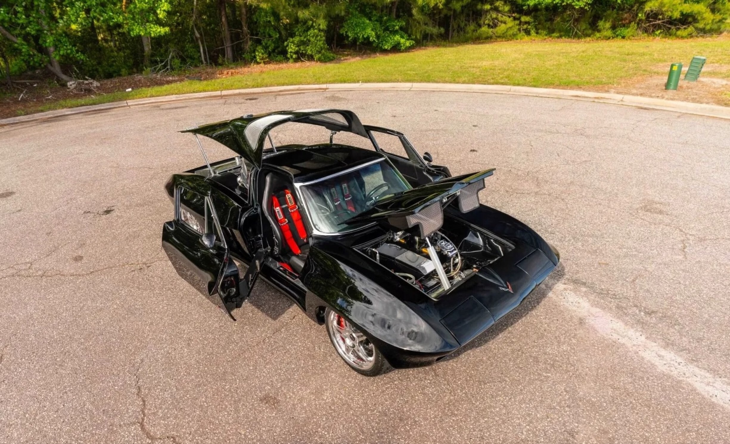 1963 Chevrolet Corvette Split-window Mid-engined LS1 00044