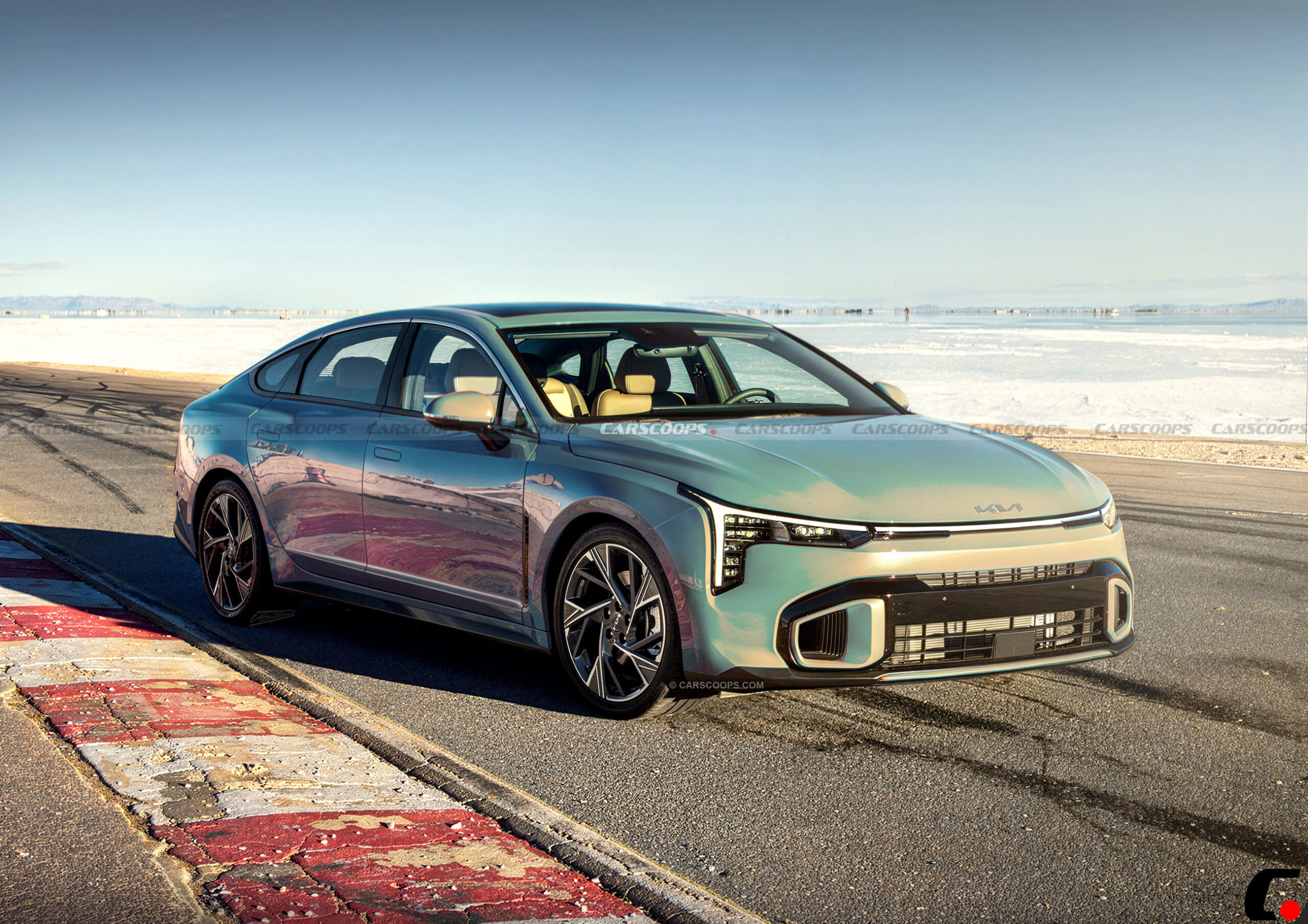 2027 Kia K5 Blue