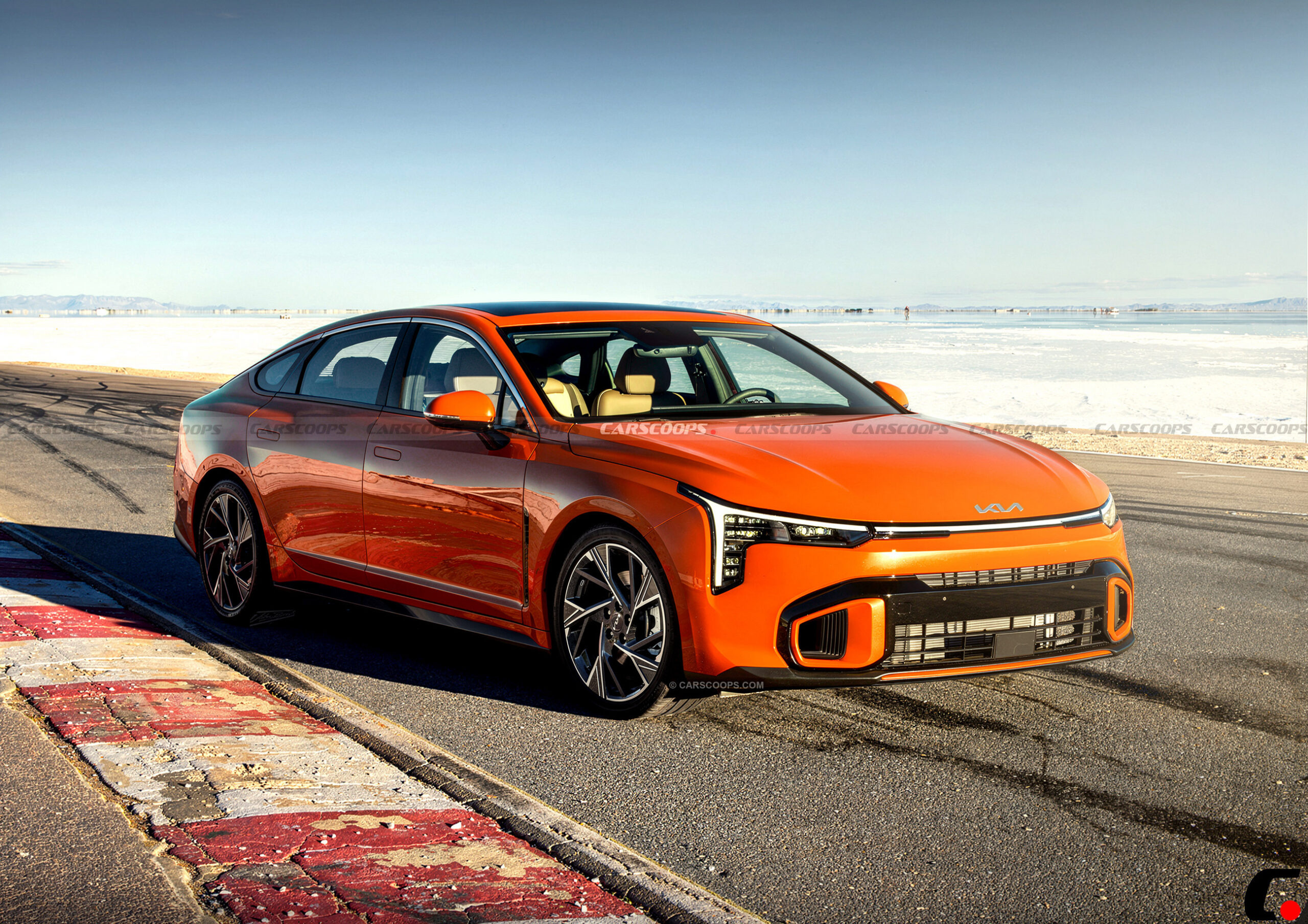 2027 Kia K5 Orange