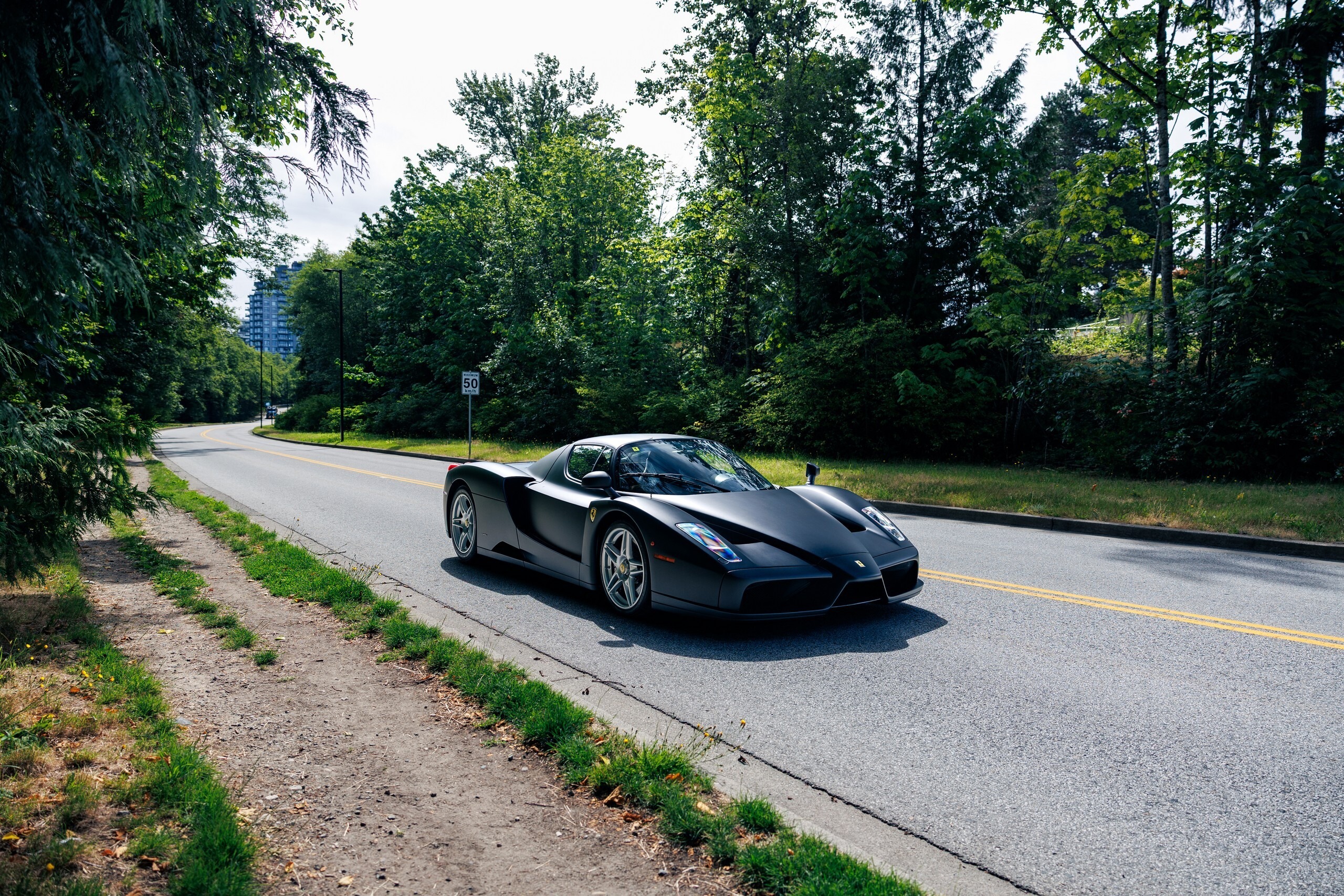Ferrari Enzo matte black - 7