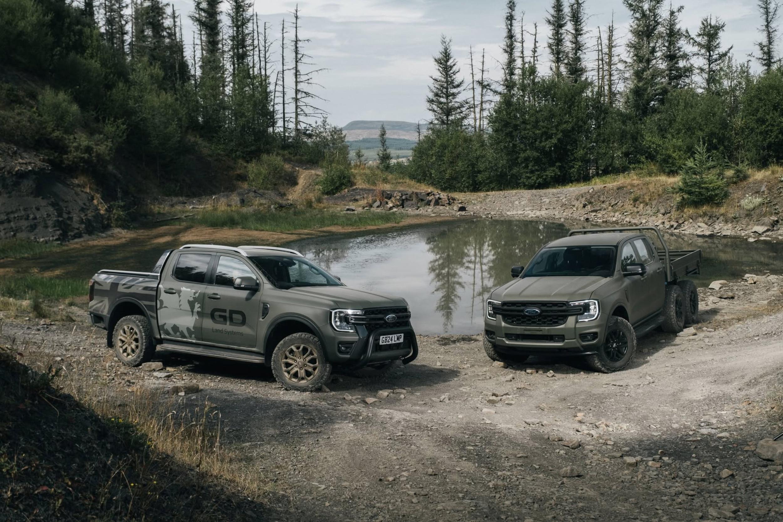 General Dynamics UK - Ford Ranger Military (1)